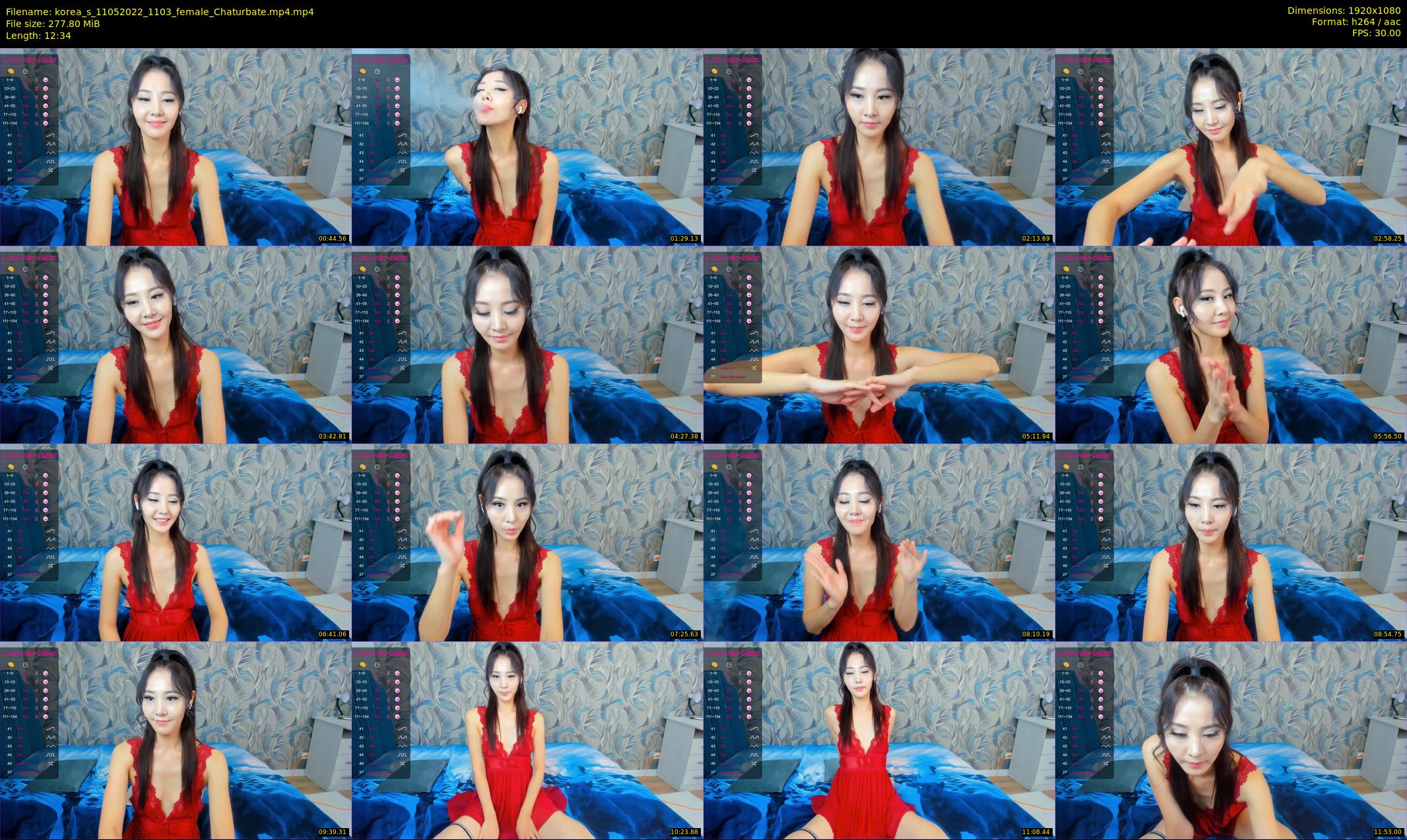 korea_s — 13 minute Chaturbate female cam show recording, 1080p, May 11, 2022