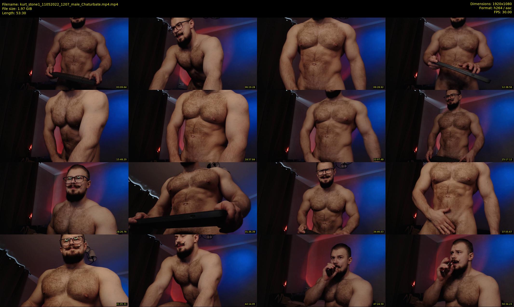 kurt_stone1 — 54 minute Chaturbate male cam show recording, 1080p, May 11, 2022