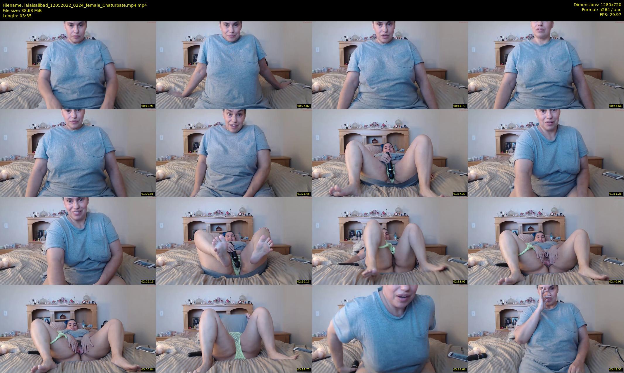 lalaisallbad — 4 minute Chaturbate female cam show recording, 720p, May 12, 2022