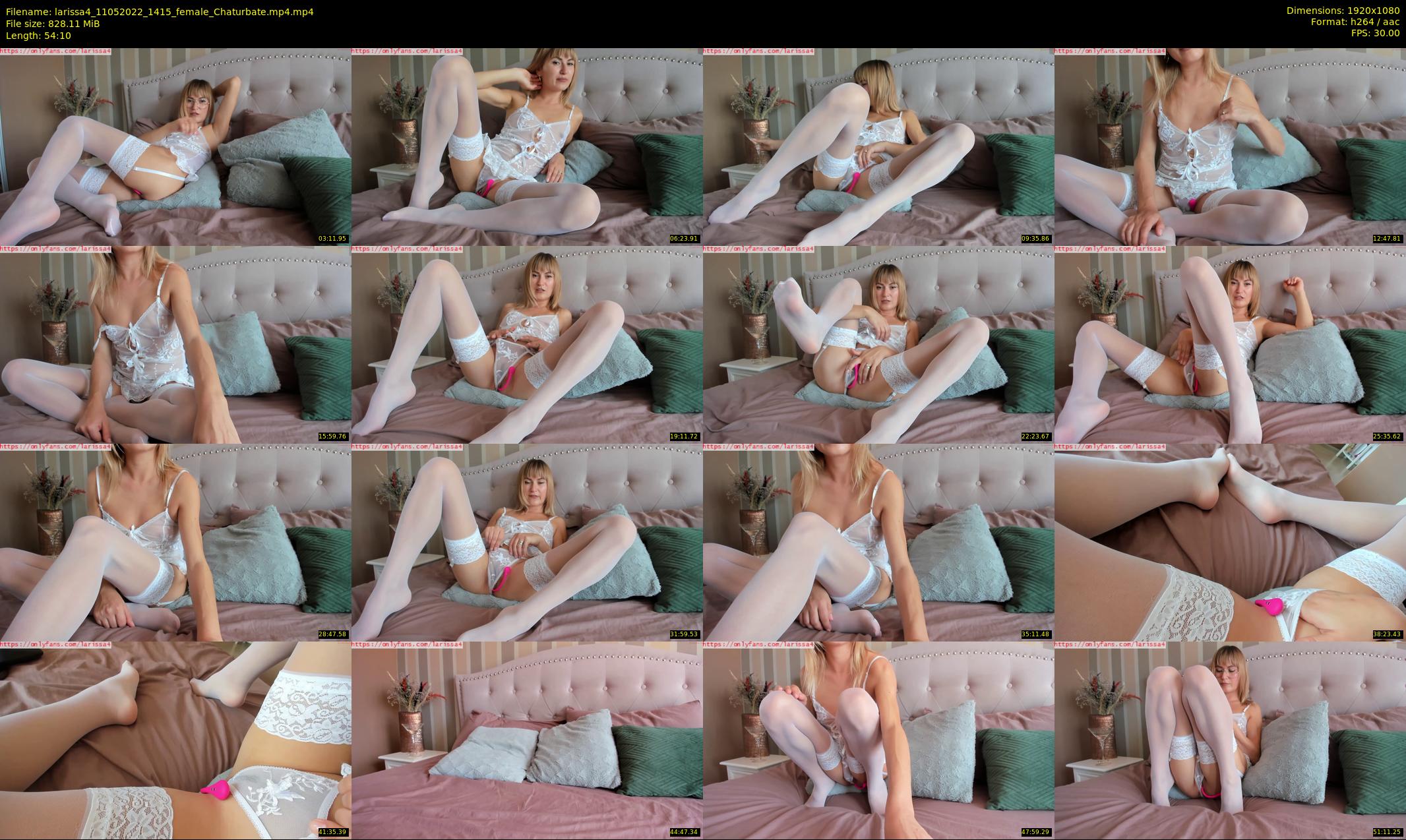 larissa4 — 55 minute Chaturbate female cam show recording, 1080p, May 11, 2022