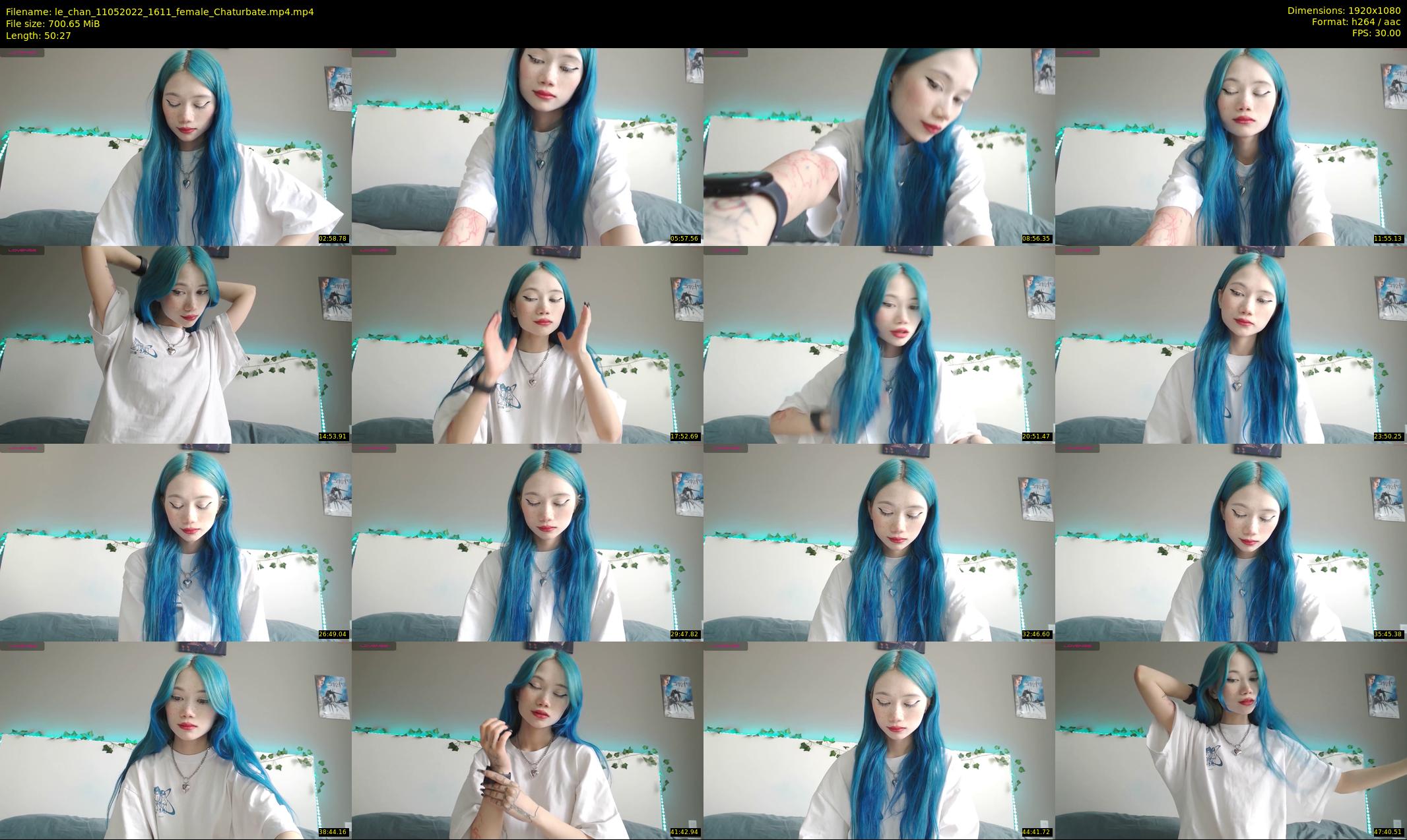 le_chan — 51 minute Chaturbate female cam show recording, 1080p, May 11, 2022