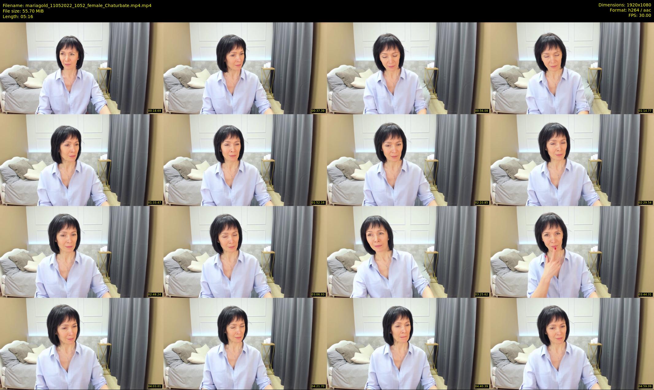 mariagold — 6 minute Chaturbate female cam show recording, 1080p, May 11, 2022