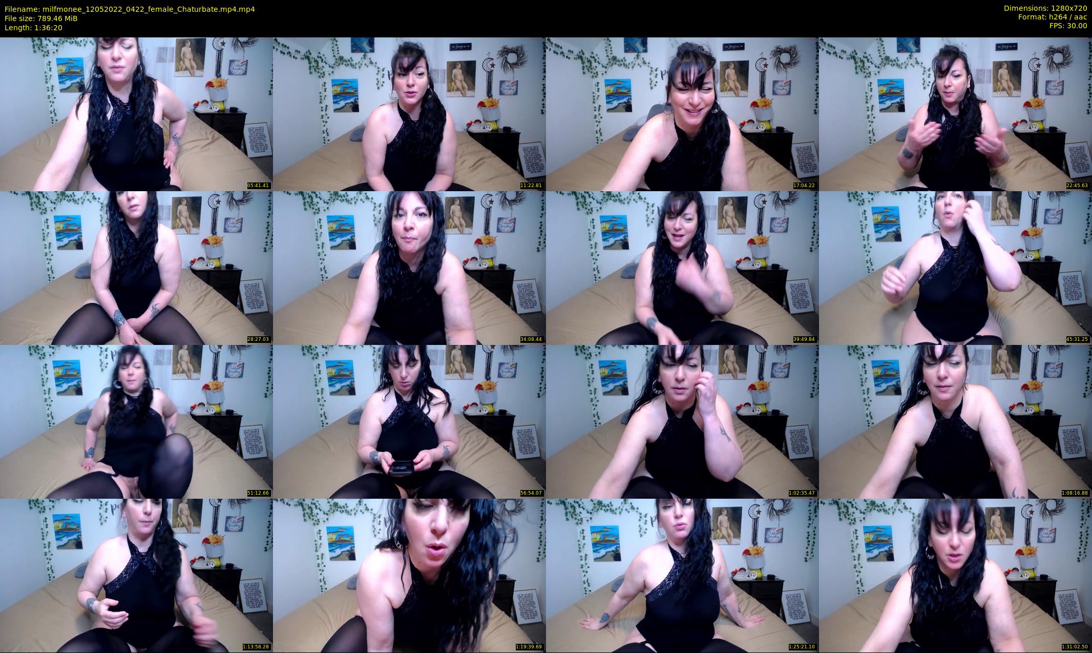 milfmonee — 97 minute Chaturbate female cam show recording, 720p, May 12, 2022