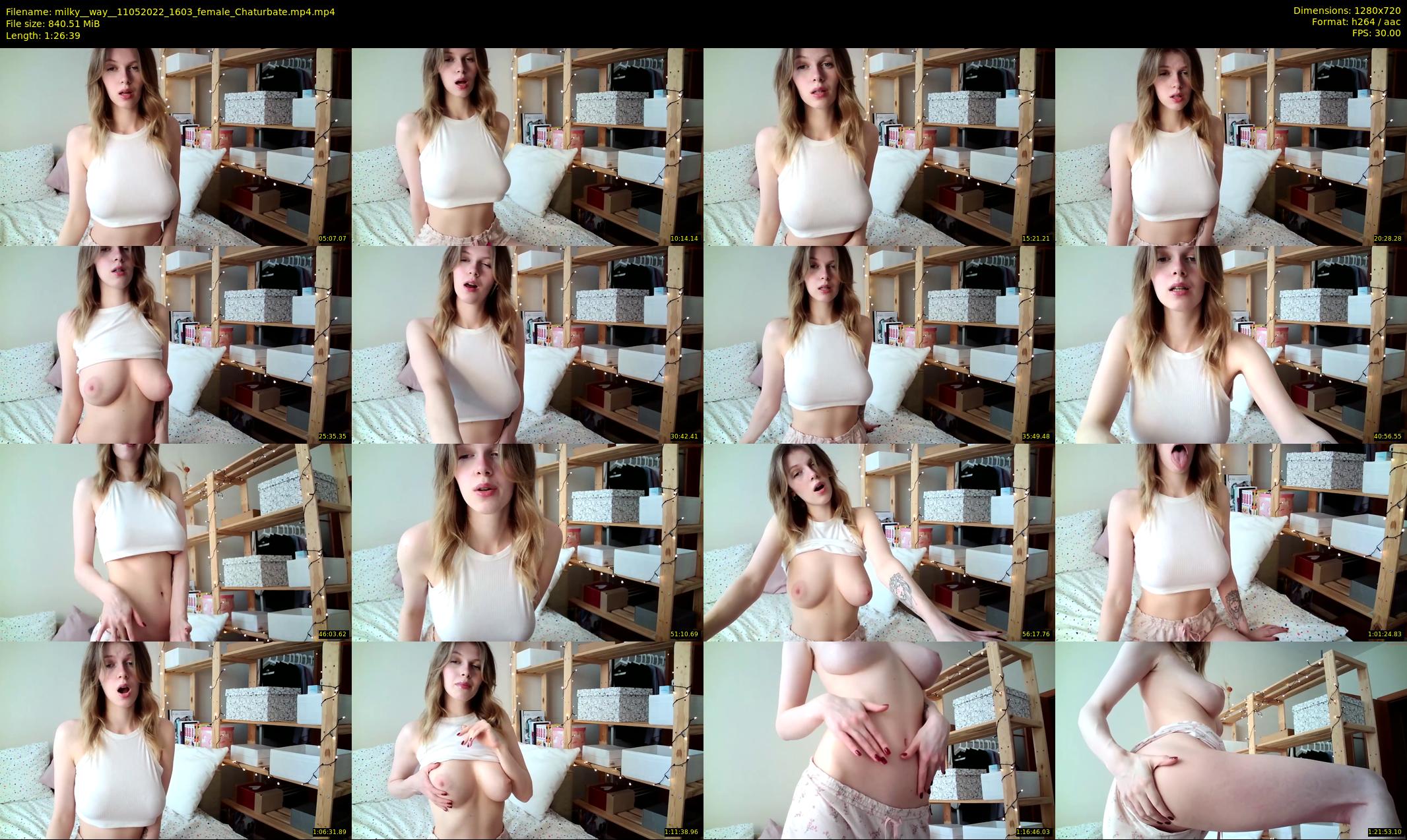 milky__way_ — 87 minute Chaturbate female cam show recording, 720p, May 11, 2022