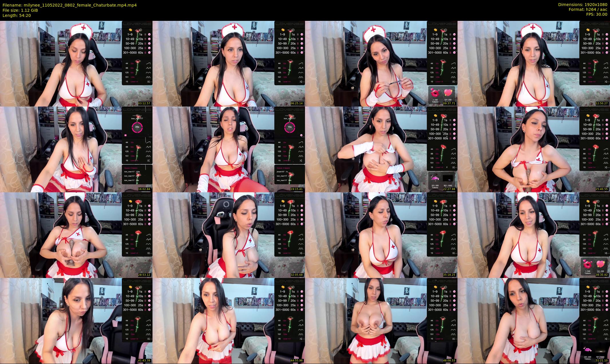 milynee — 55 minute Chaturbate female cam show recording, 1080p, May 11, 2022