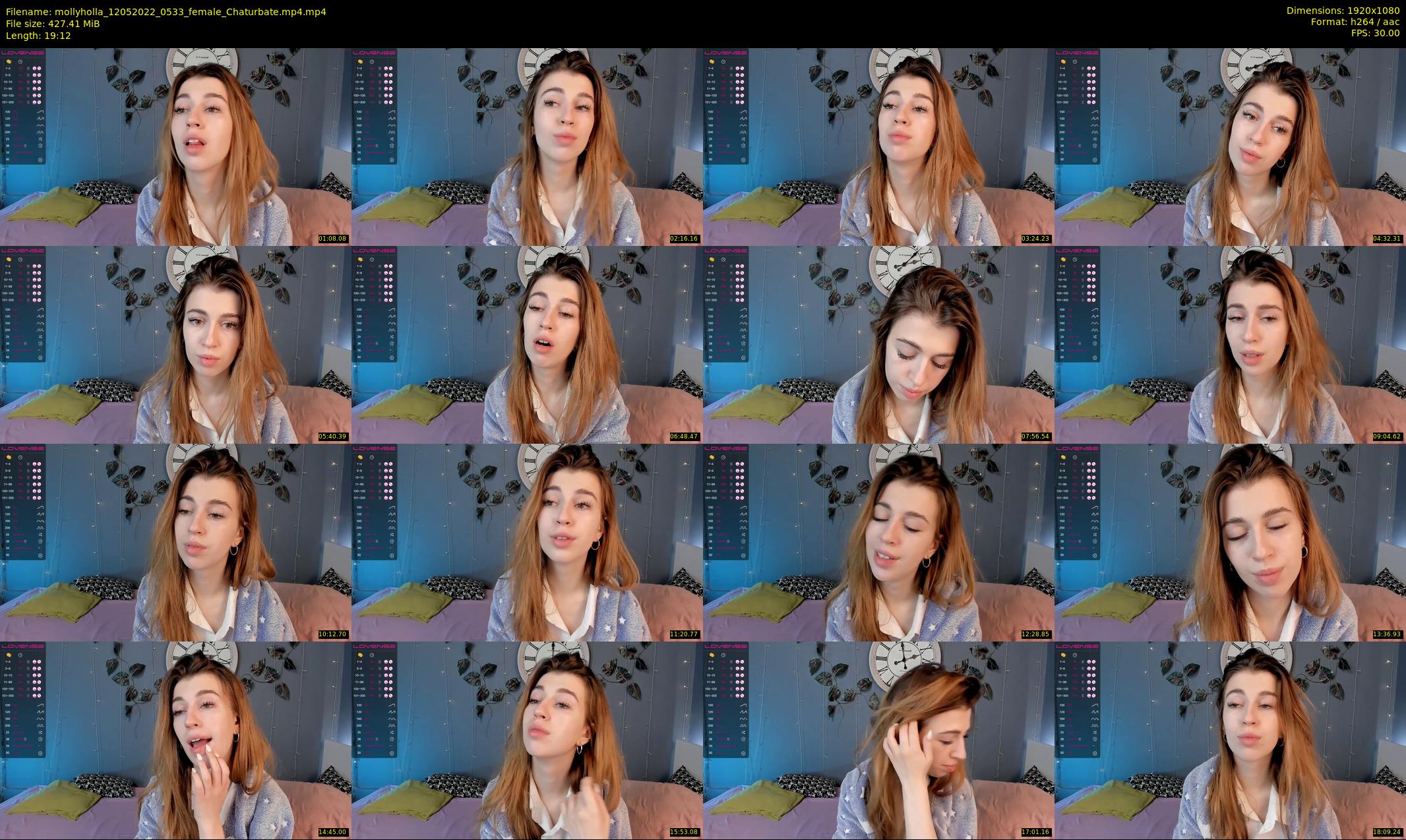 mollyholla — 20 minute Chaturbate couple cam show recording, 1080p, May 12, 2022