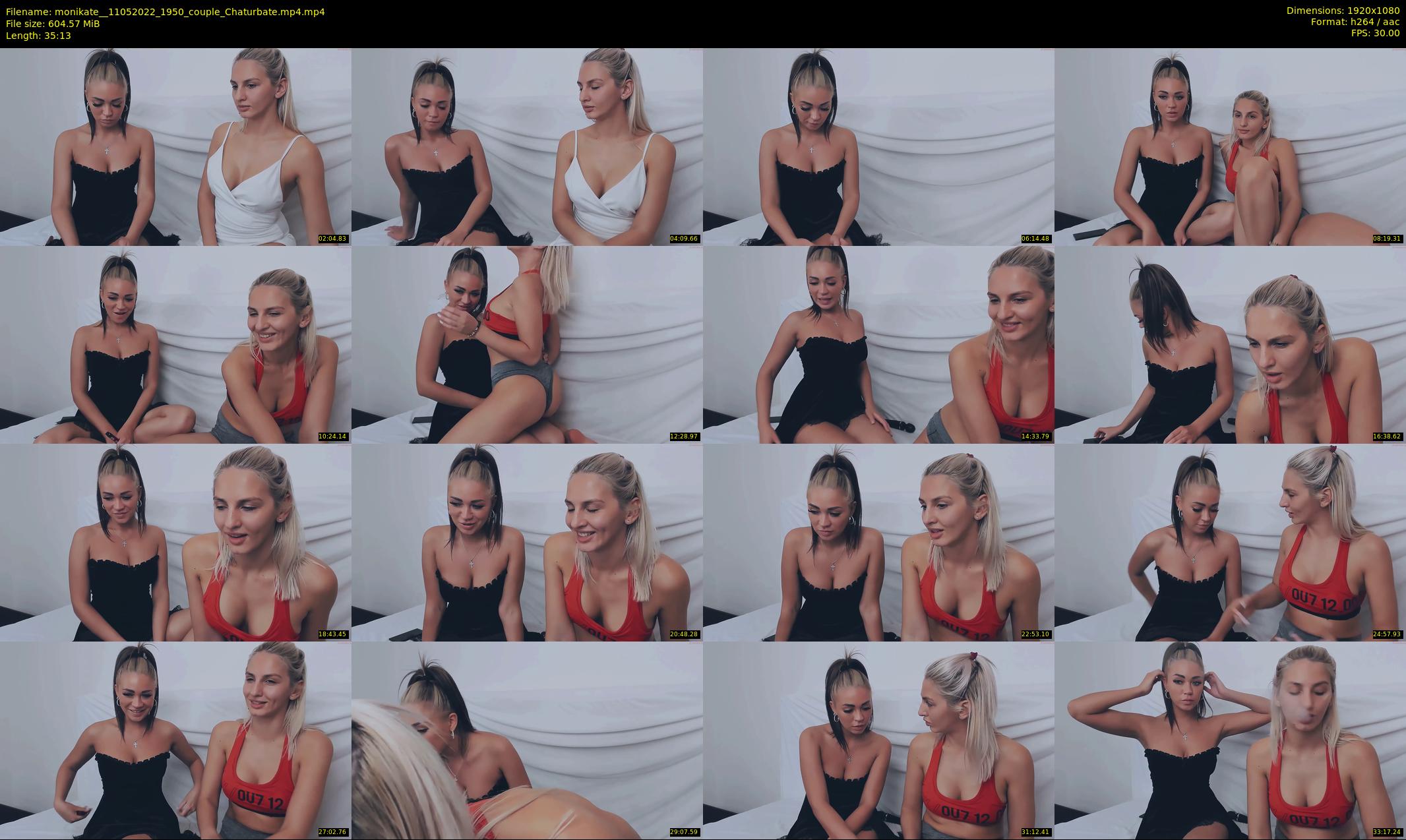 monikate_ — 36 minute Chaturbate couple cam show recording, 1080p, May 11, 2022