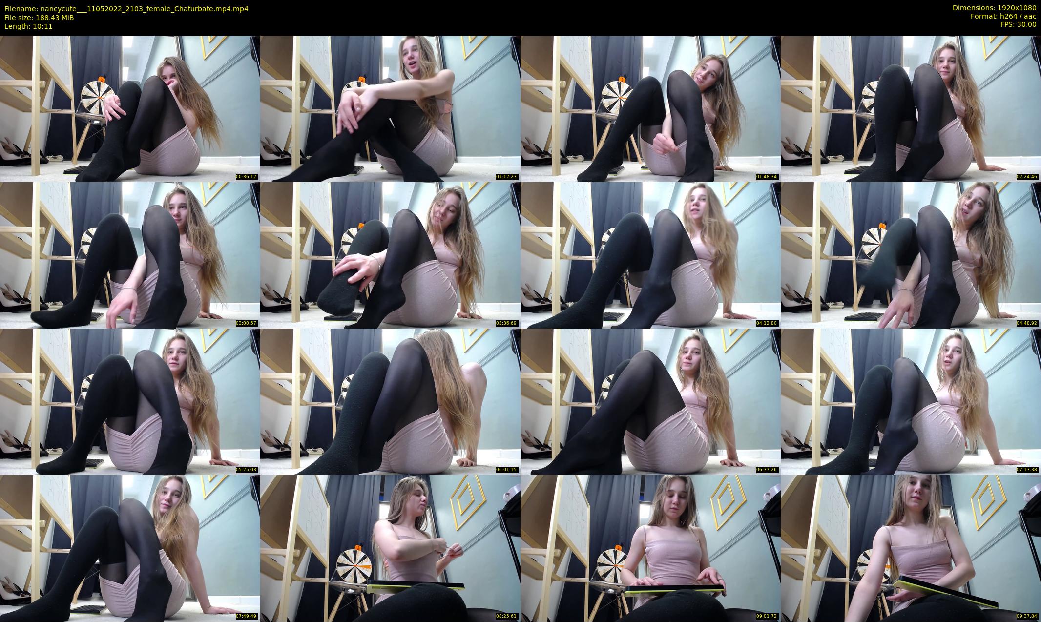 nancycute__ — 11 minute Chaturbate female cam show recording, 1080p, May 11, 2022