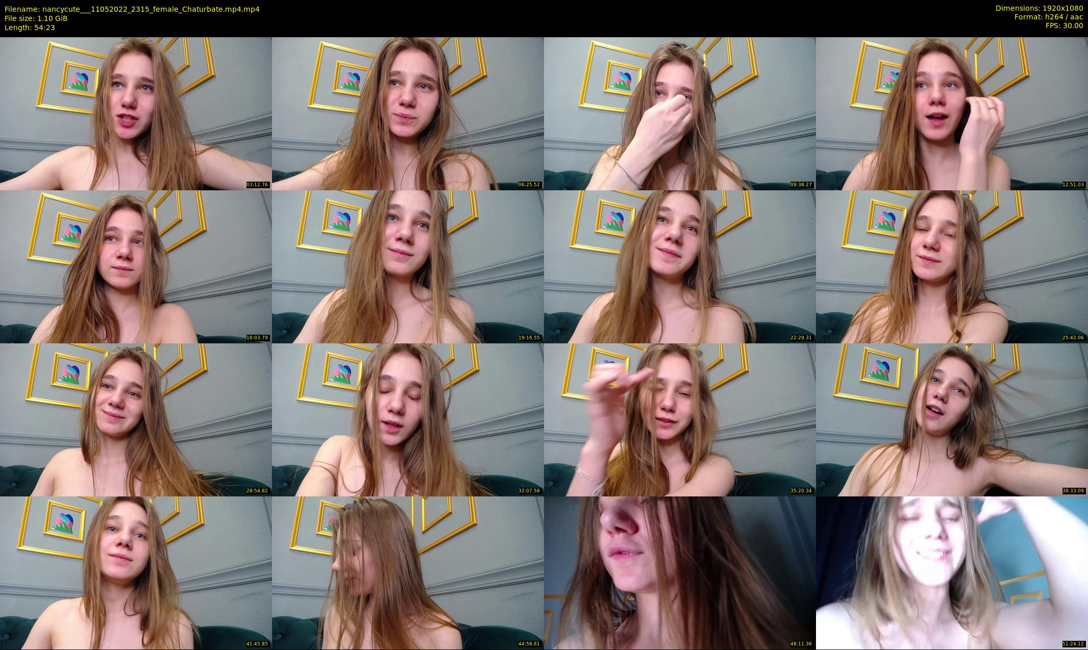 nancycute__ — 55 minute Chaturbate female cam show recording, 1080p, May 11, 2022