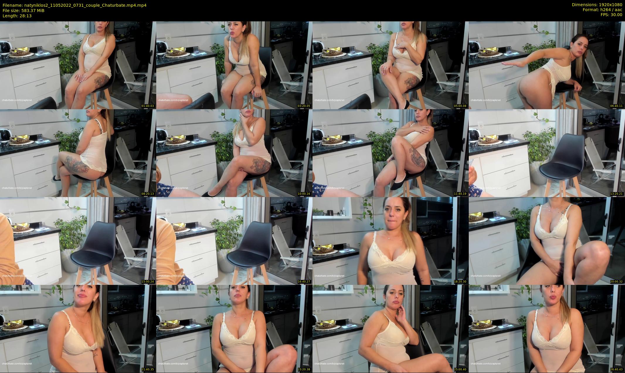 natyniklos2 — 29 minute Chaturbate couple cam show recording, 1080p, May 11, 2022