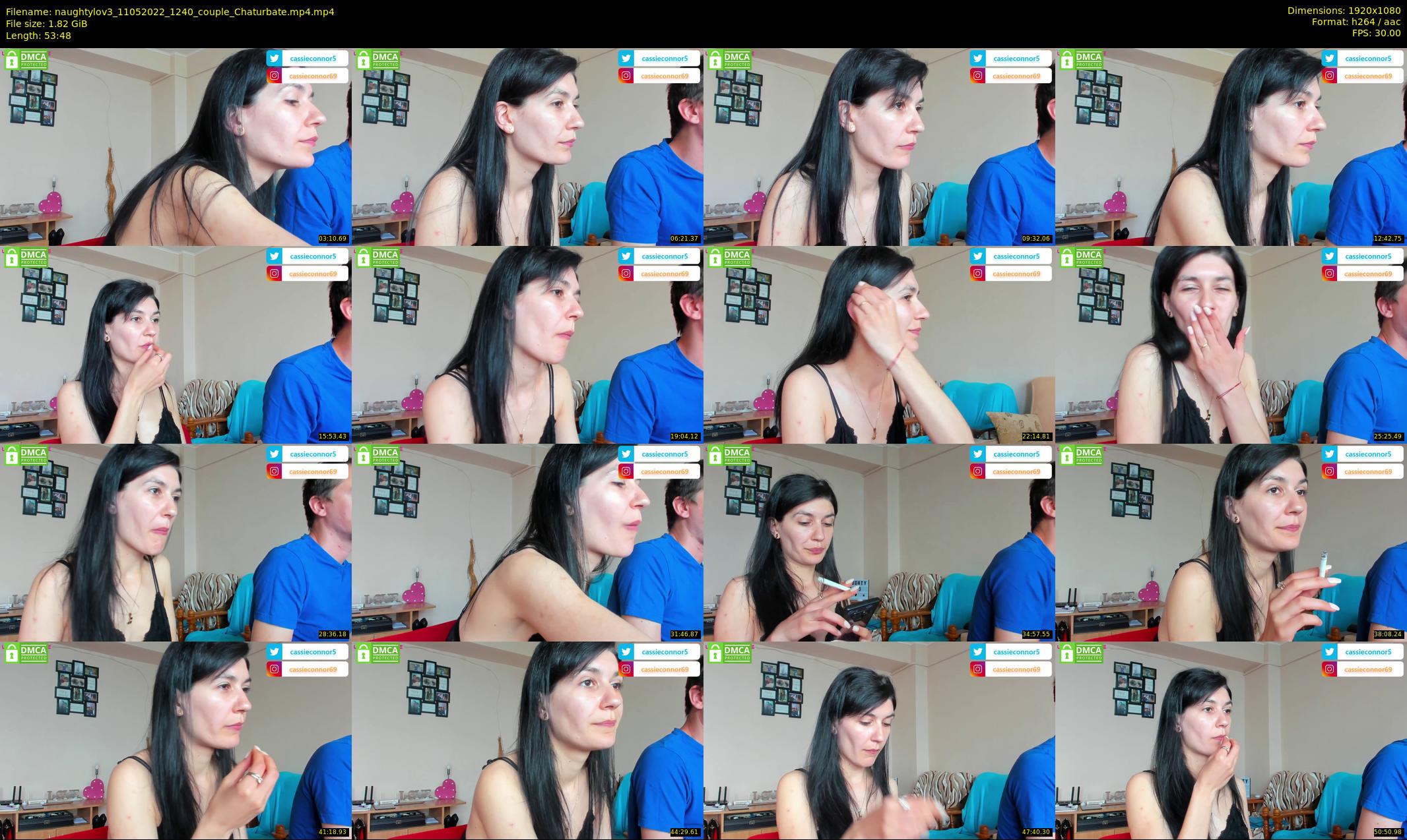 naughtylov3 — 54 minute Chaturbate couple cam show recording, 1080p, May 11, 2022