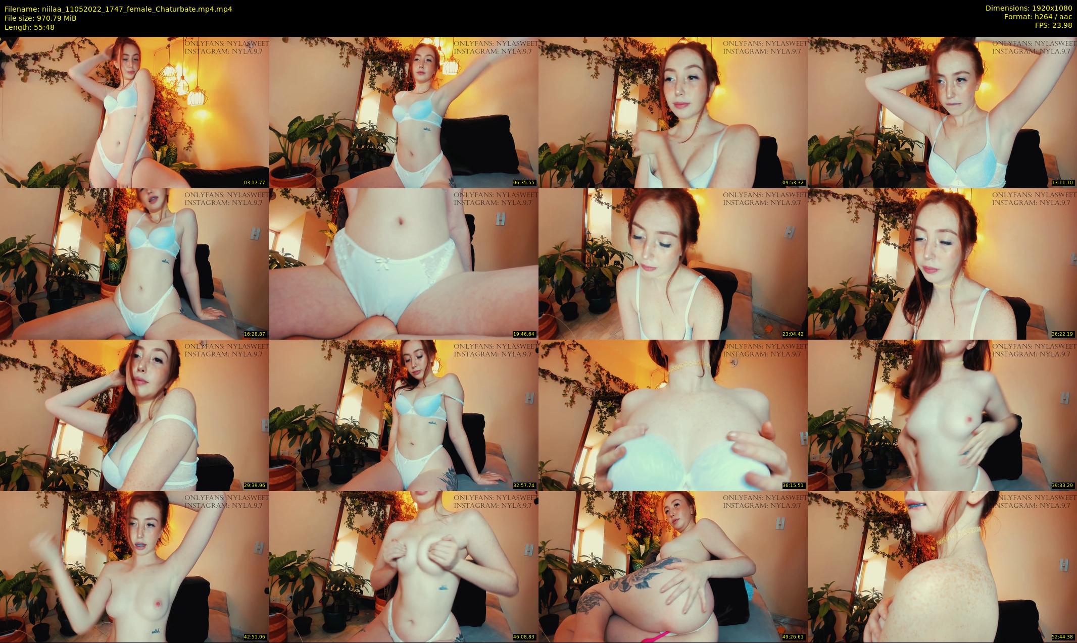 niilaa — 56 minute Chaturbate female cam show recording, 1080p, May 11, 2022