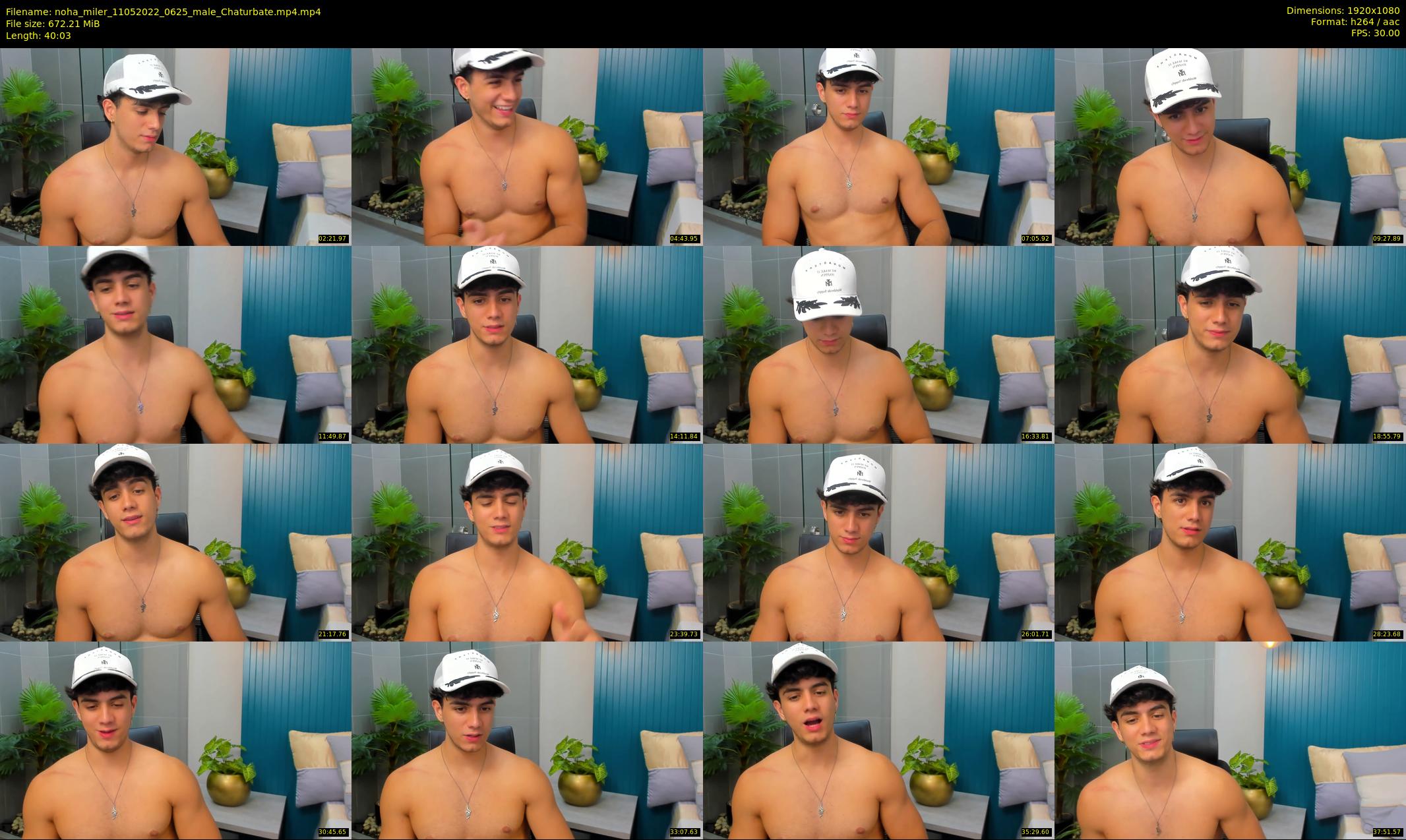 noha_miler — 41 minute Chaturbate male cam show recording, 1080p, May 11, 2022