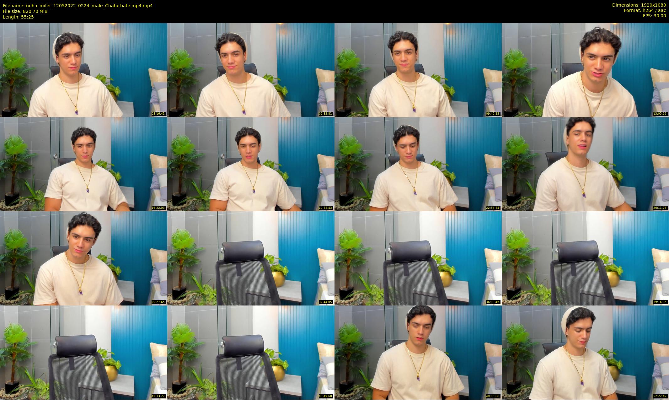 noha_miler — 56 minute Chaturbate male cam show recording, 1080p, May 12, 2022