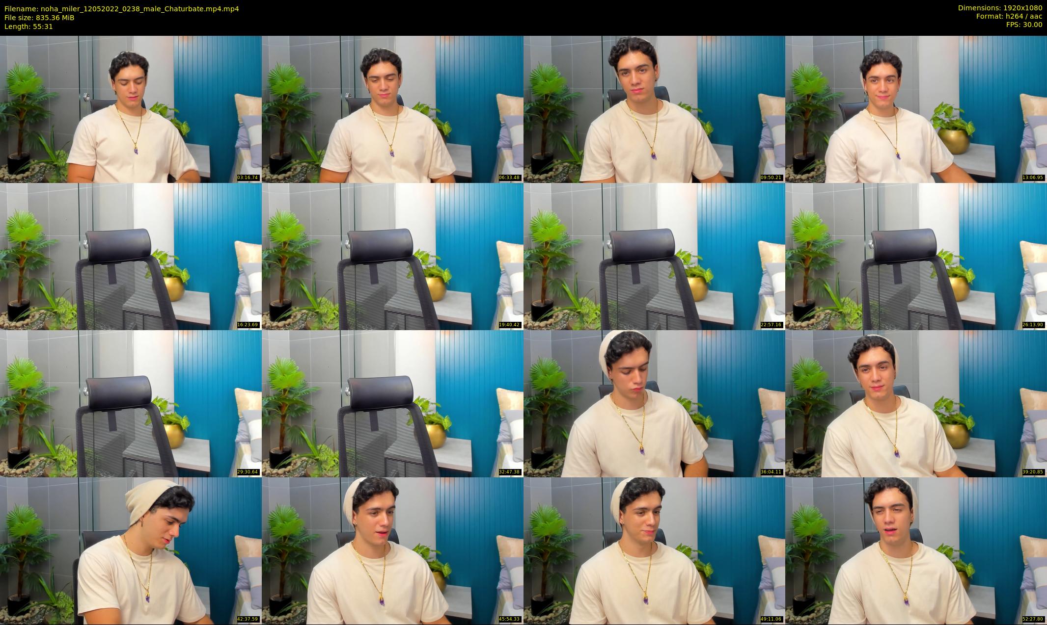 noha_miler — 56 minute Chaturbate male cam show recording, 1080p, May 12, 2022