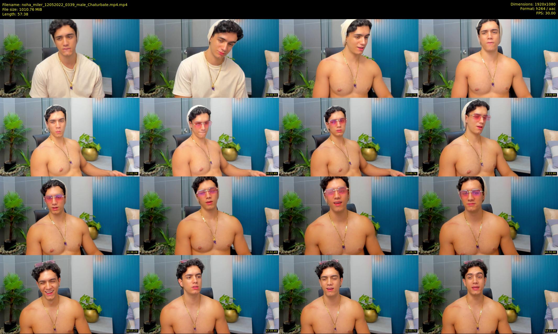 noha_miler — 58 minute Chaturbate male cam show recording, 1080p, May 12, 2022
