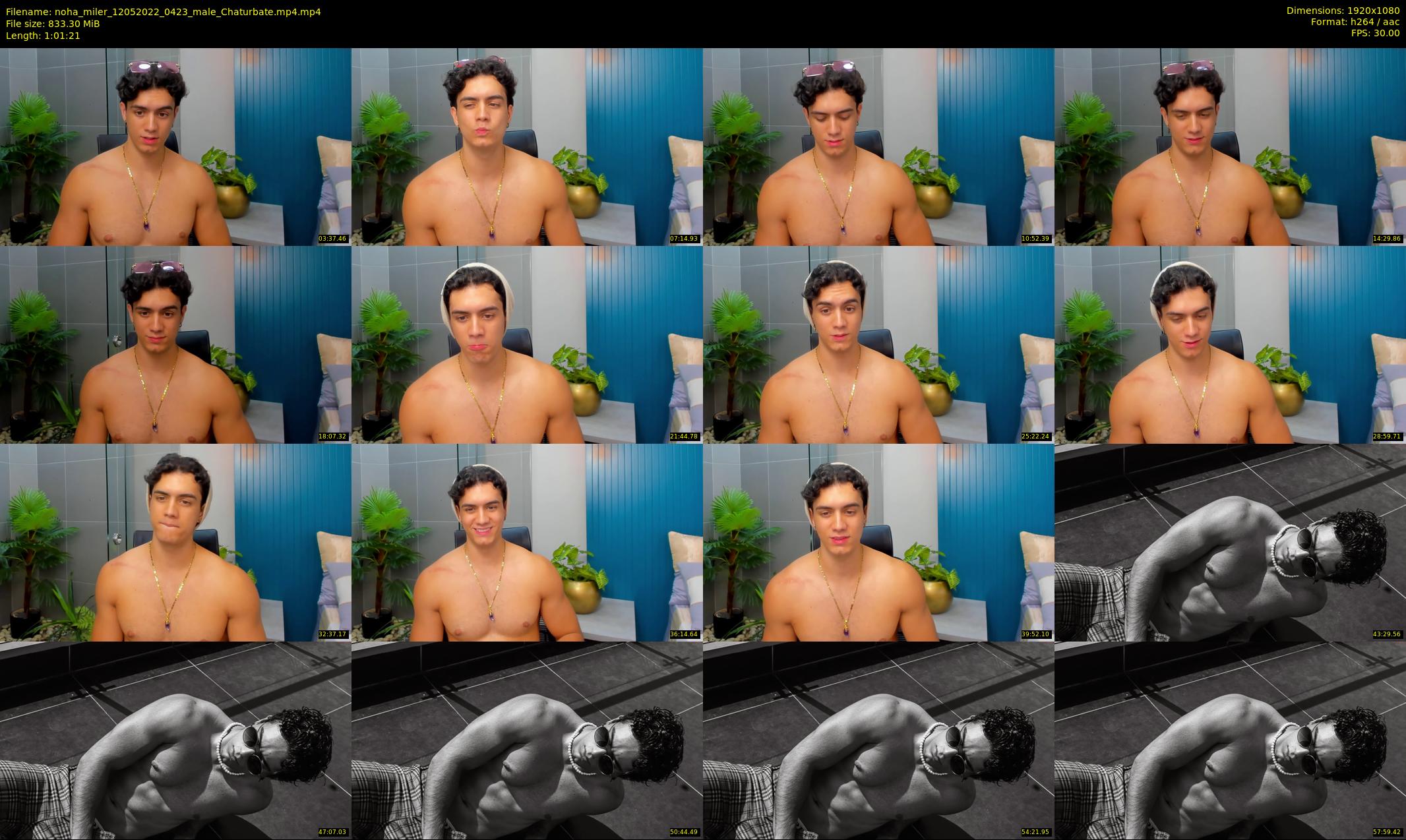 noha_miler — 62 minute Chaturbate male cam show recording, 1080p, May 12, 2022
