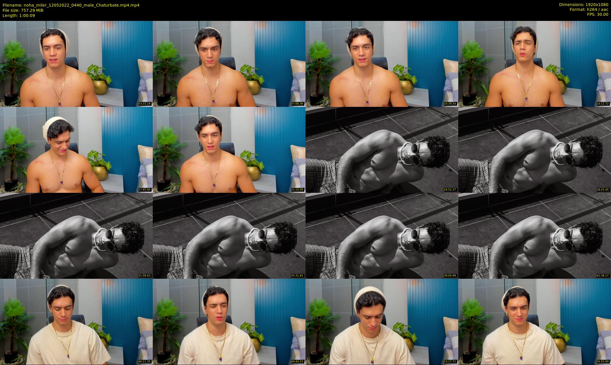 noha_miler — 61 minute Chaturbate male cam show recording, 1080p, May 12, 2022