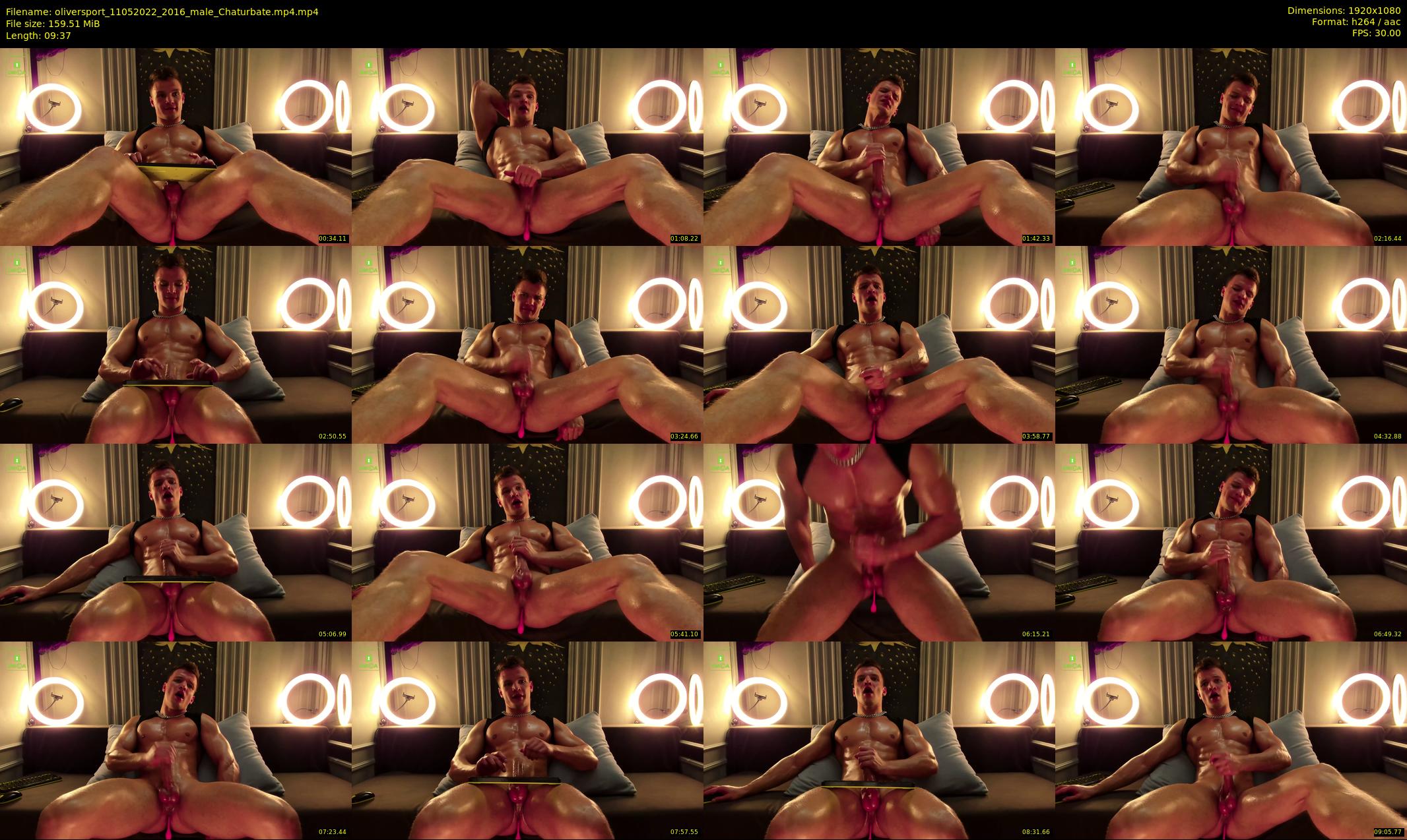 oliversport — 10 minute Chaturbate male cam show recording, 1080p, May 11, 2022