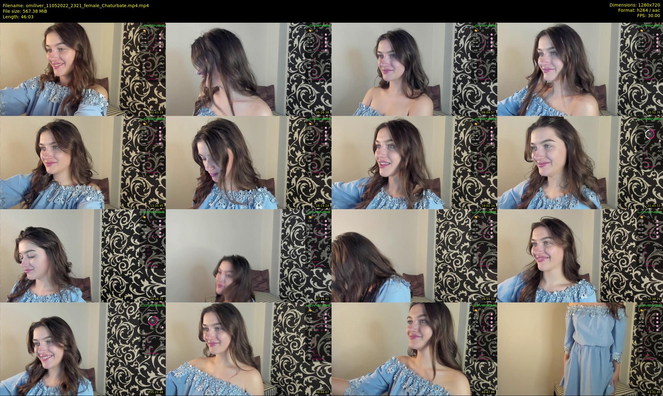 omiliver — 47 minute Chaturbate female cam show recording, 720p, May 11, 2022
