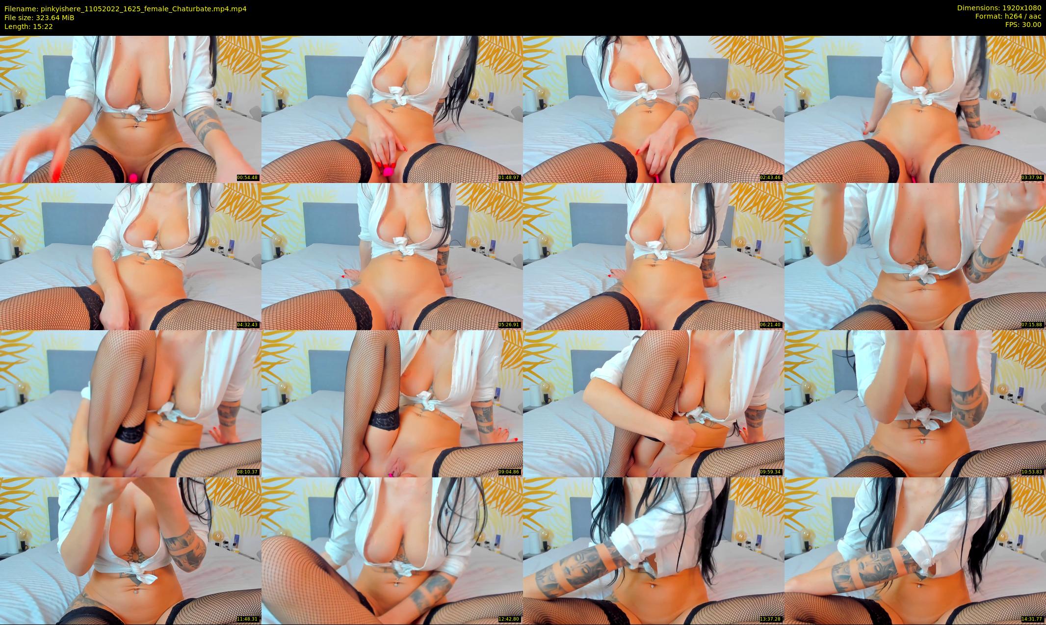 pinkyishere — 16 minute Chaturbate female cam show recording, 1080p, May 11, 2022