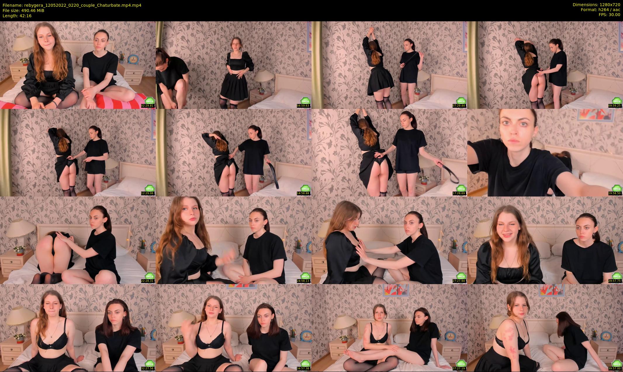 rebygera — 43 minute Chaturbate couple cam show recording, 720p, May 12, 2022
