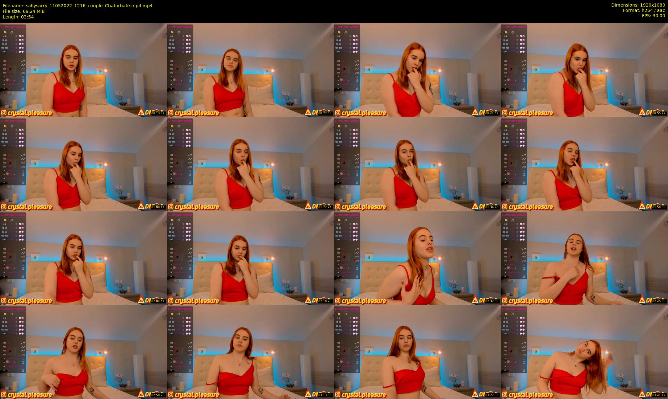 sallysarry — 4 minute Chaturbate couple cam show recording, 1080p, May 11, 2022