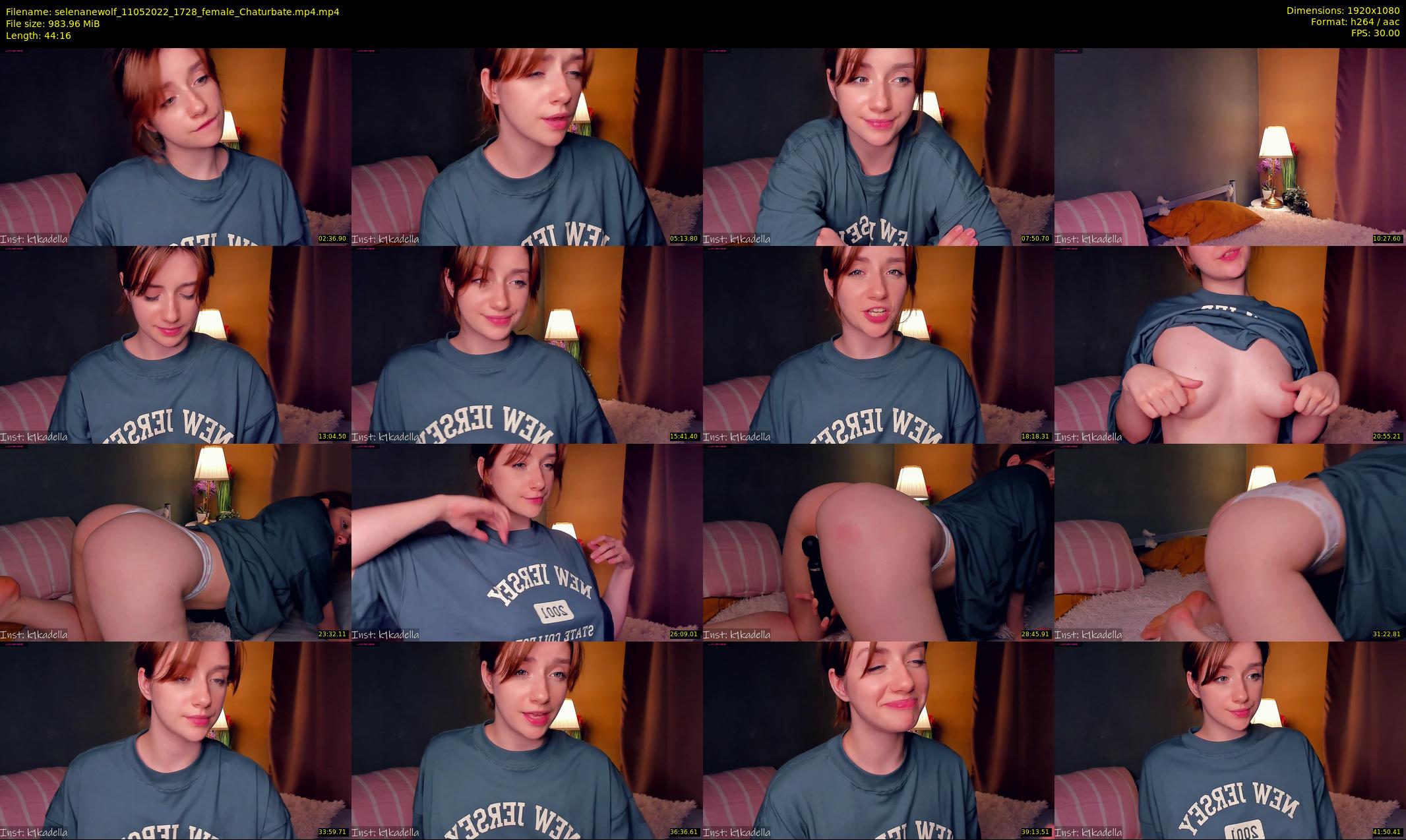 selenanewolf — 45 minute Chaturbate couple cam show recording, 1080p, May 11, 2022