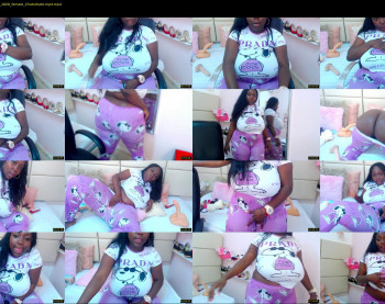 selene_ebony — 54 minute Chaturbate female cam show recording, 1080p, May 11, 2022