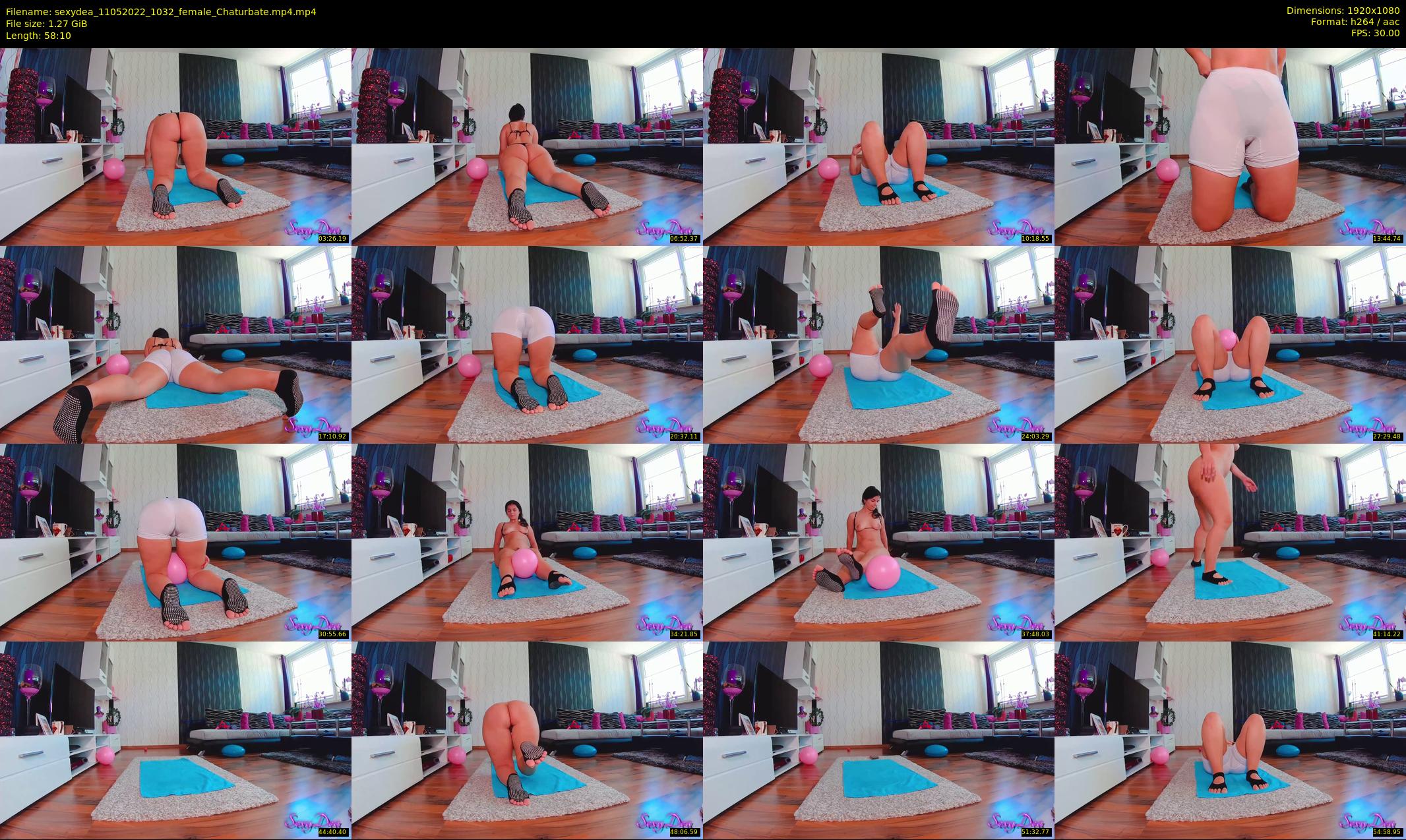 sexydea — 59 minute Chaturbate female cam show recording, 1080p, May 11, 2022