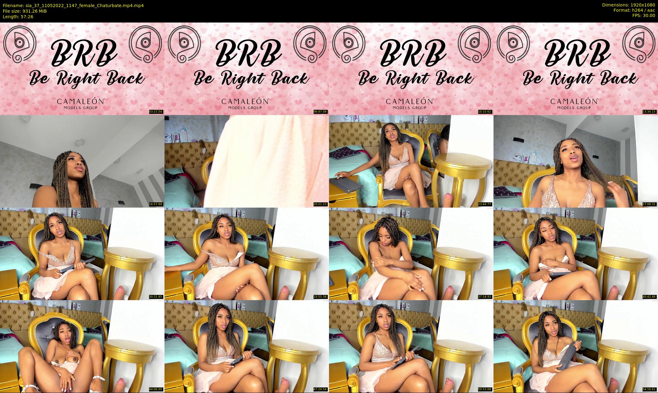 sia_37 — 58 minute Chaturbate female cam show recording, 1080p, May 11, 2022