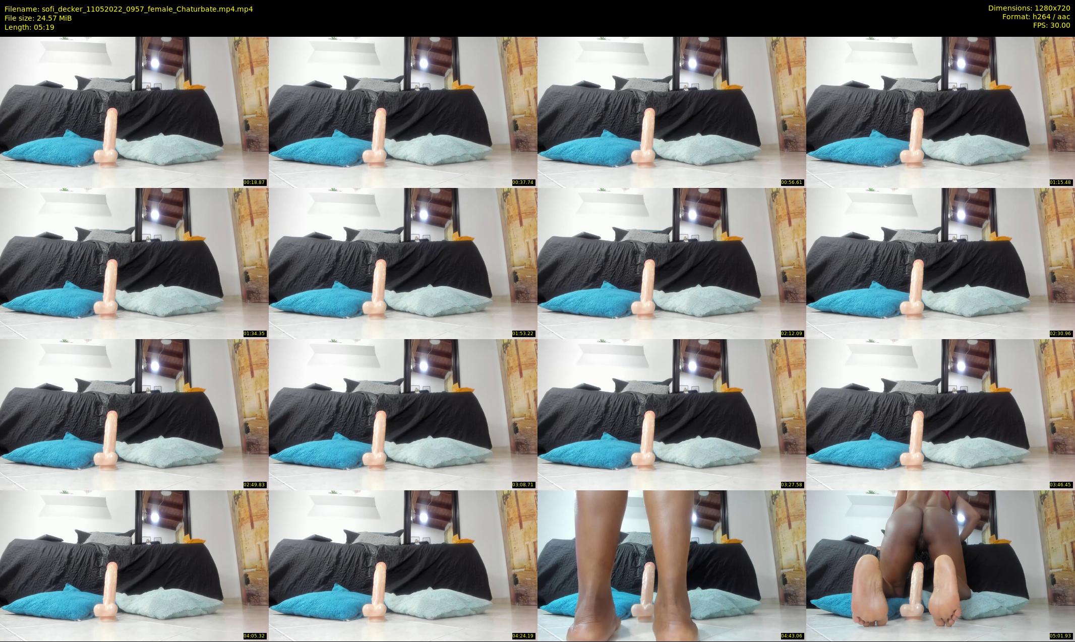 sofi_decker — 6 minute Chaturbate female cam show recording, 720p, May 11, 2022