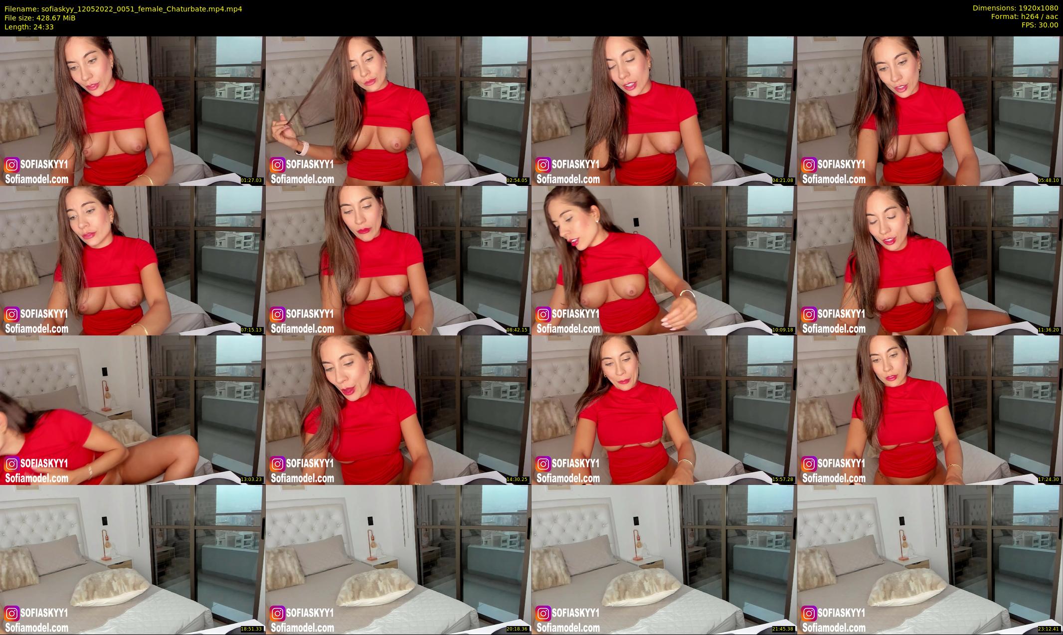 sofiaskyy — 25 minute Chaturbate female cam show recording, 1080p, May 12, 2022