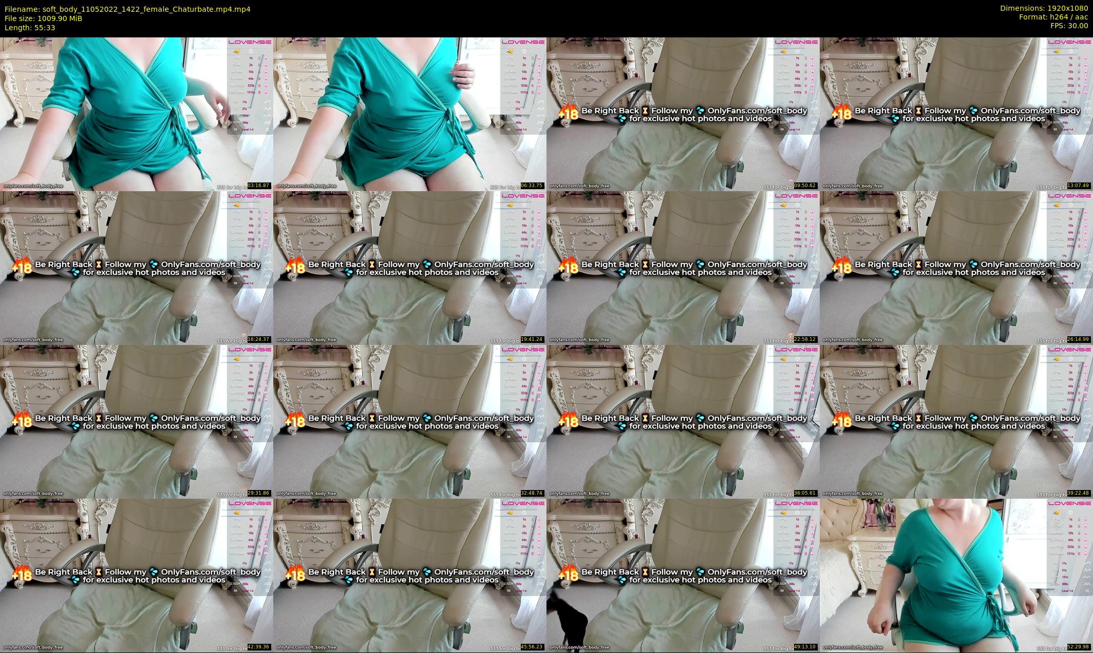 soft_body — 56 minute Chaturbate female cam show recording, 1080p, May 11, 2022