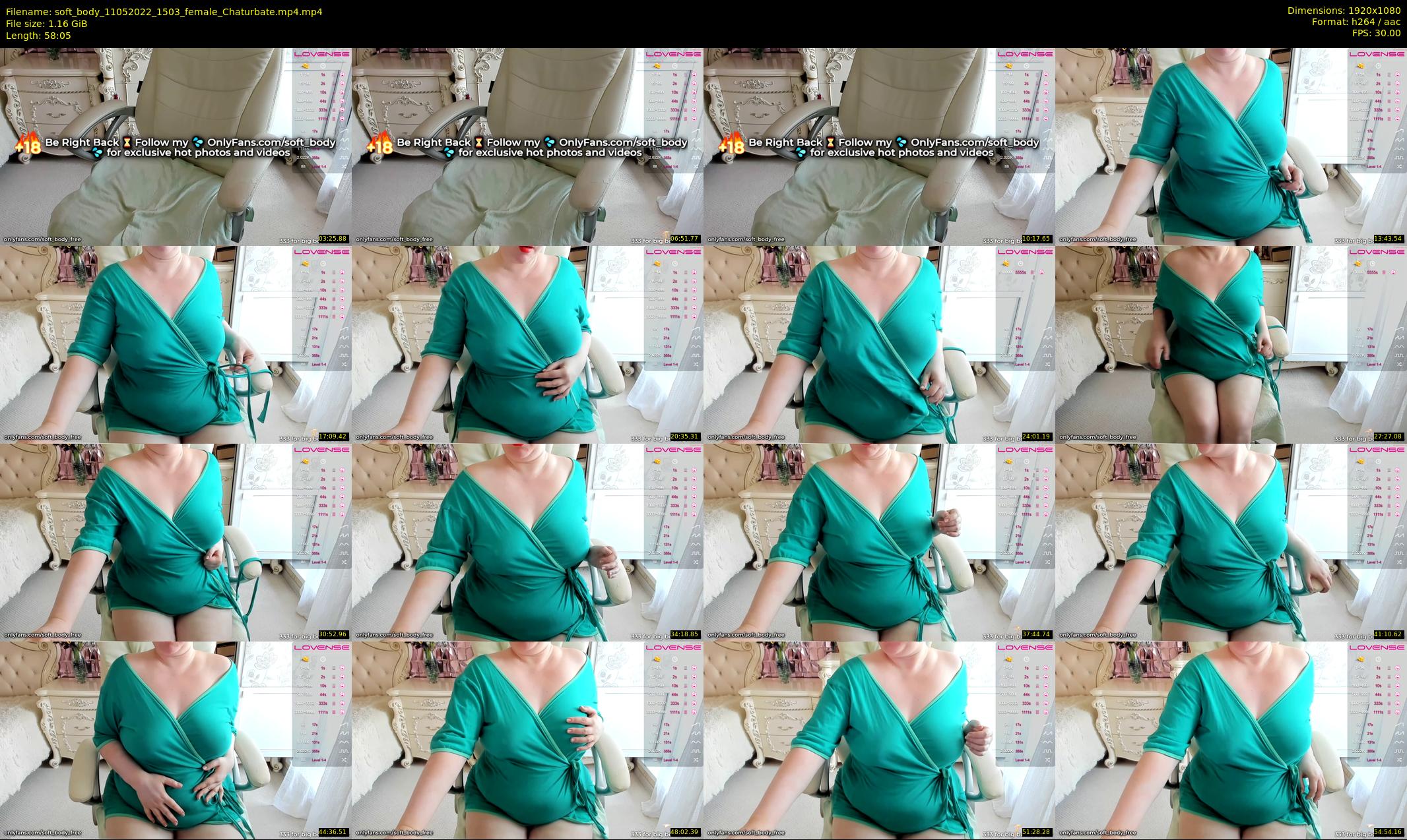 soft_body — 59 minute Chaturbate female cam show recording, 1080p, May 11, 2022