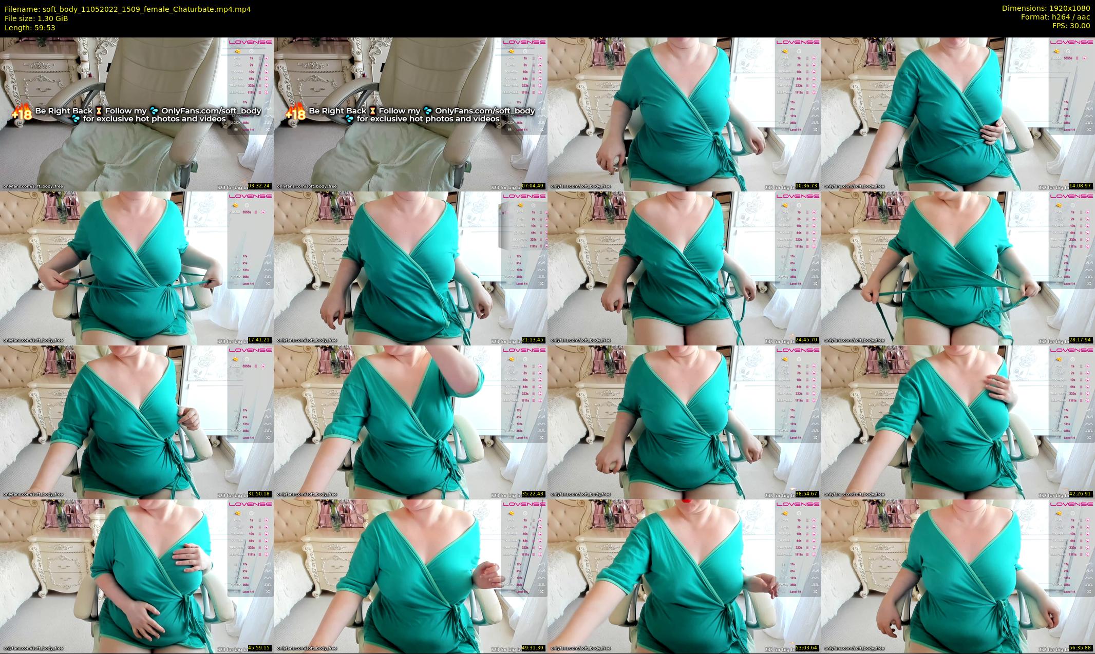 soft_body — 60 minute Chaturbate female cam show recording, 1080p, May 11, 2022