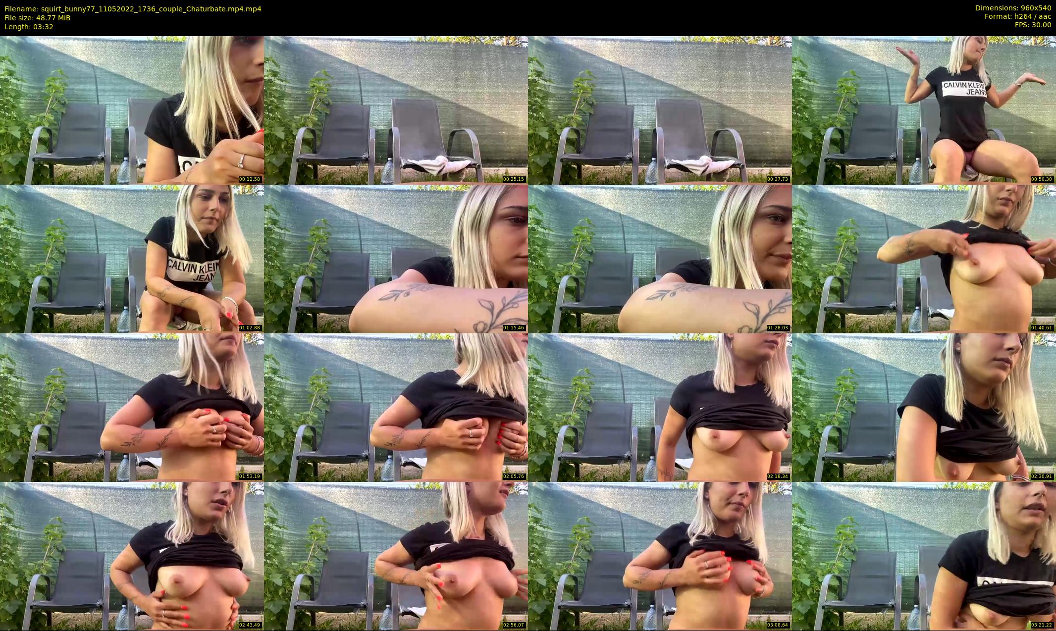 squirt_bunny77 — 4 minute Chaturbate couple cam show recording, 480p, May 11, 2022