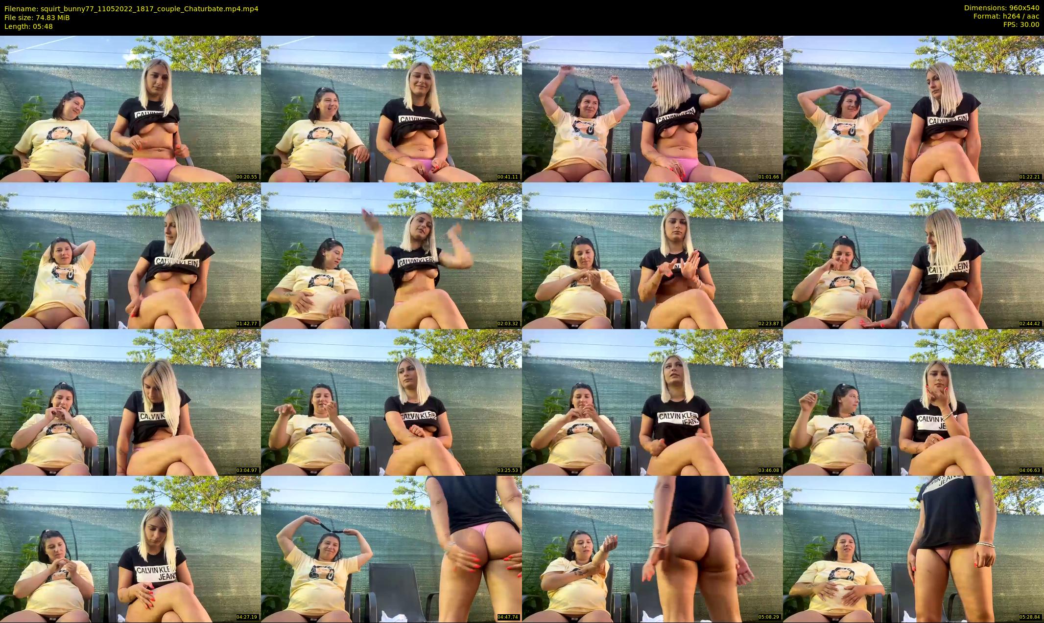 squirt_bunny77 — 6 minute Chaturbate couple cam show recording, 480p, May 11, 2022