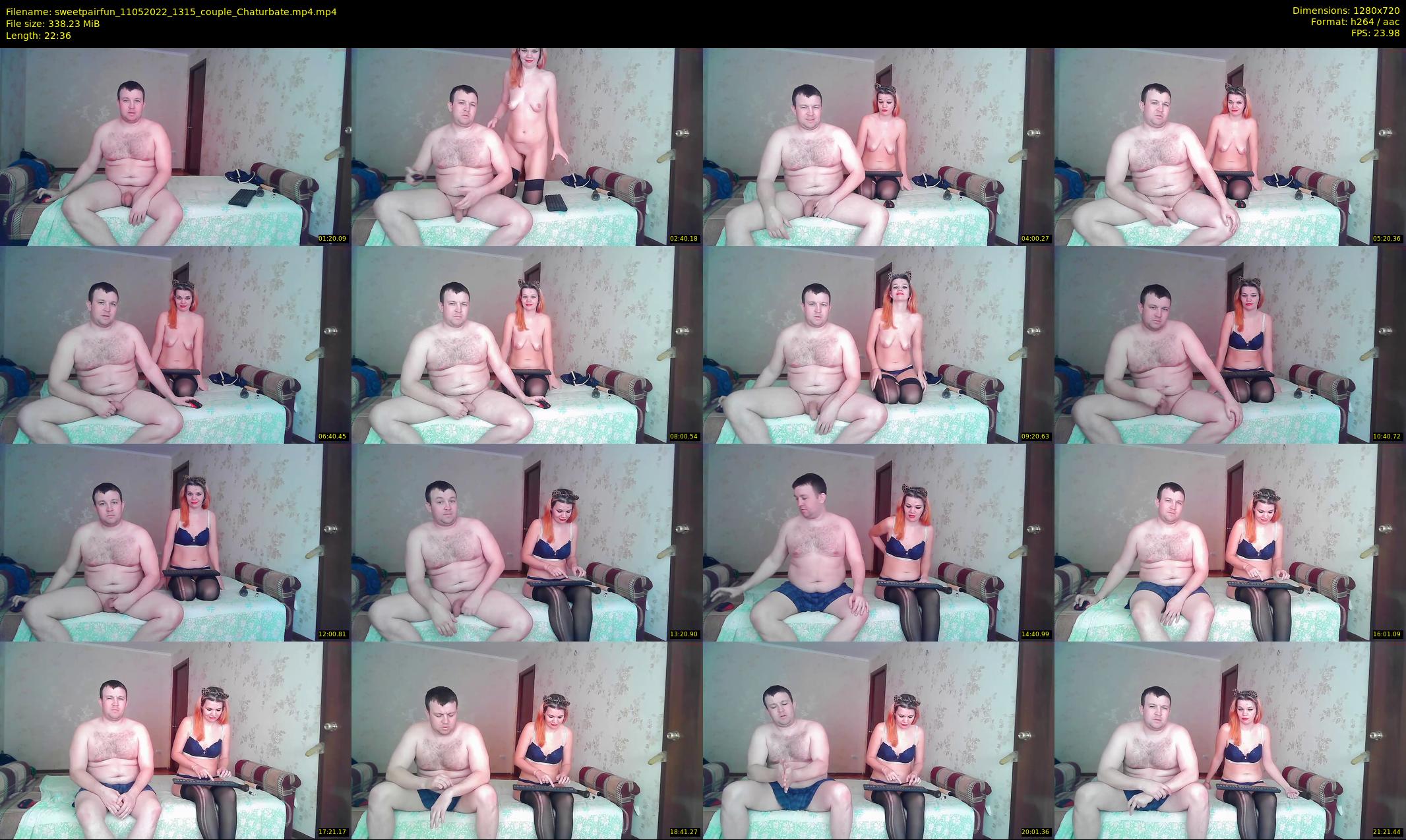 sweetpairfun — 23 minute Chaturbate couple cam show recording, 720p, May 11, 2022