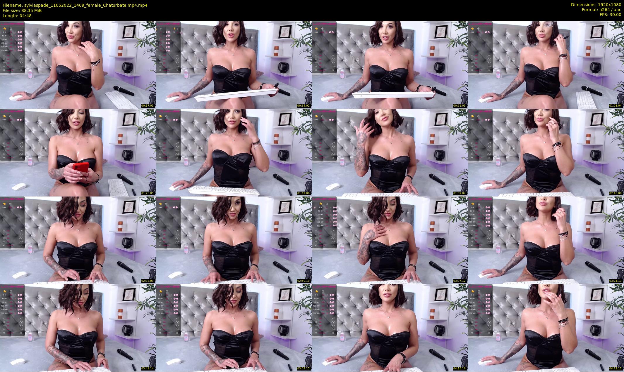 sylviaspade — 5 minute Chaturbate female cam show recording, 1080p, May 11, 2022