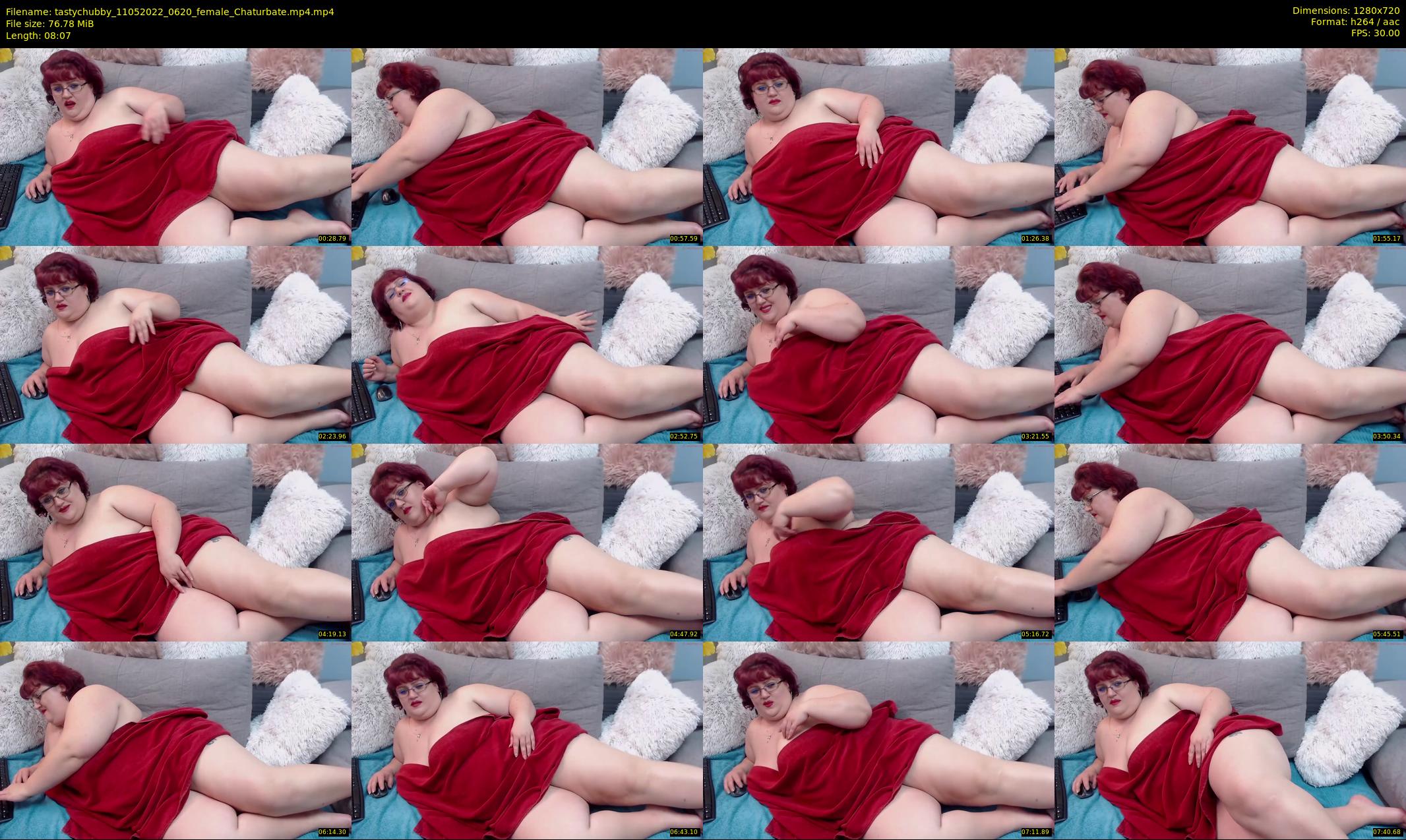 tastychubby — 9 minute Chaturbate female cam show recording, 720p, May 11, 2022