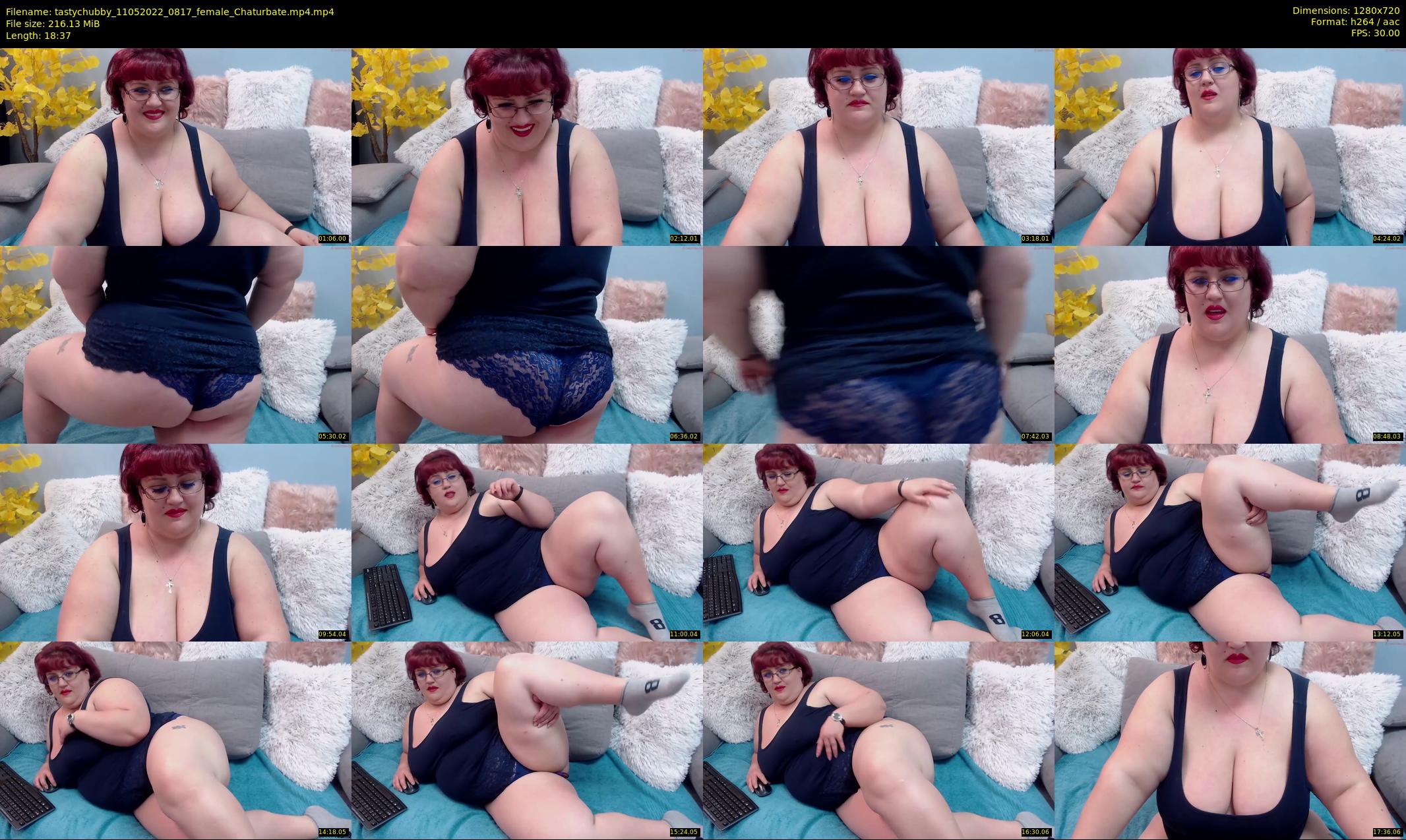 tastychubby — 19 minute Chaturbate female cam show recording, 720p, May 11, 2022