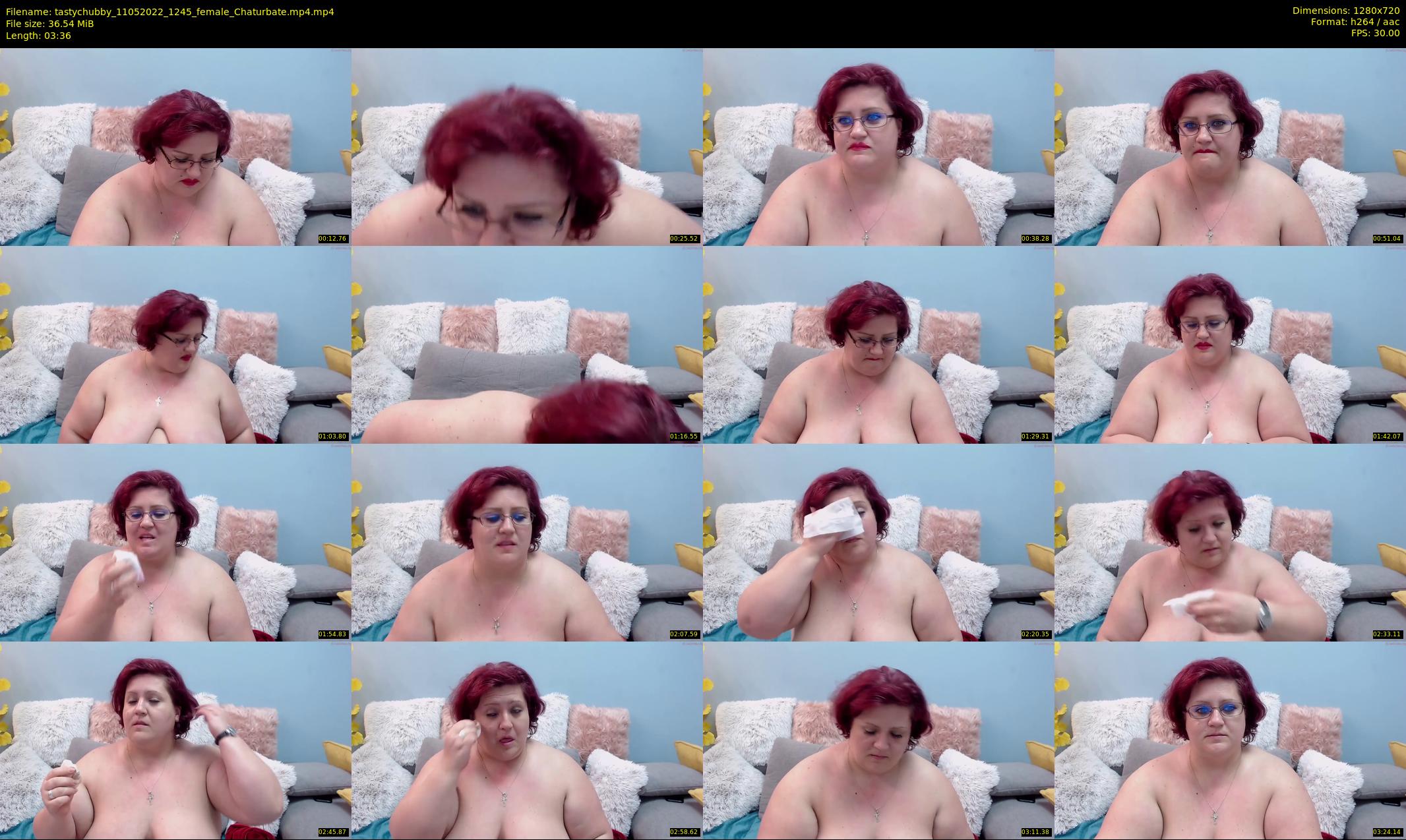 tastychubby — 4 minute Chaturbate female cam show recording, 720p, May 11, 2022