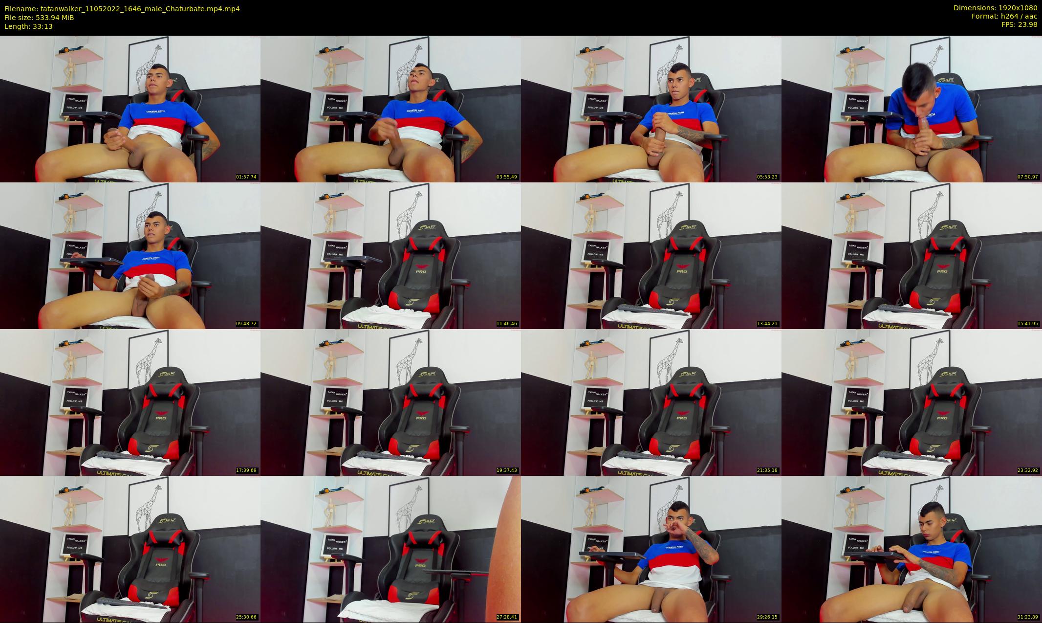 tatanwalker — 34 minute Chaturbate male cam show recording, 1080p, May 11, 2022