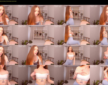 thisisamelia — 54 minute Chaturbate female cam show recording, 1080p, May 11, 2022