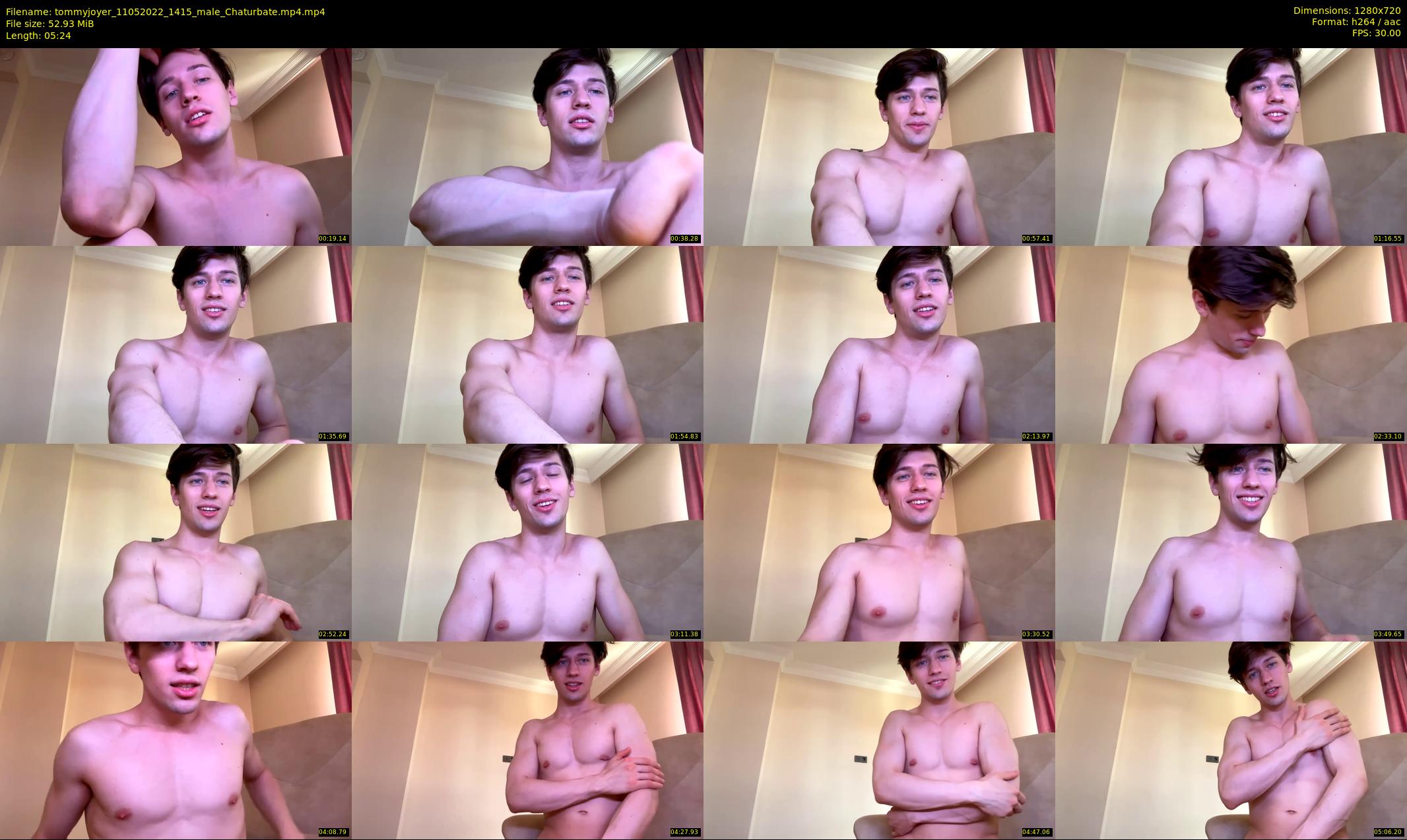 tommyjoyer — 6 minute Chaturbate male cam show recording, 720p, May 11, 2022