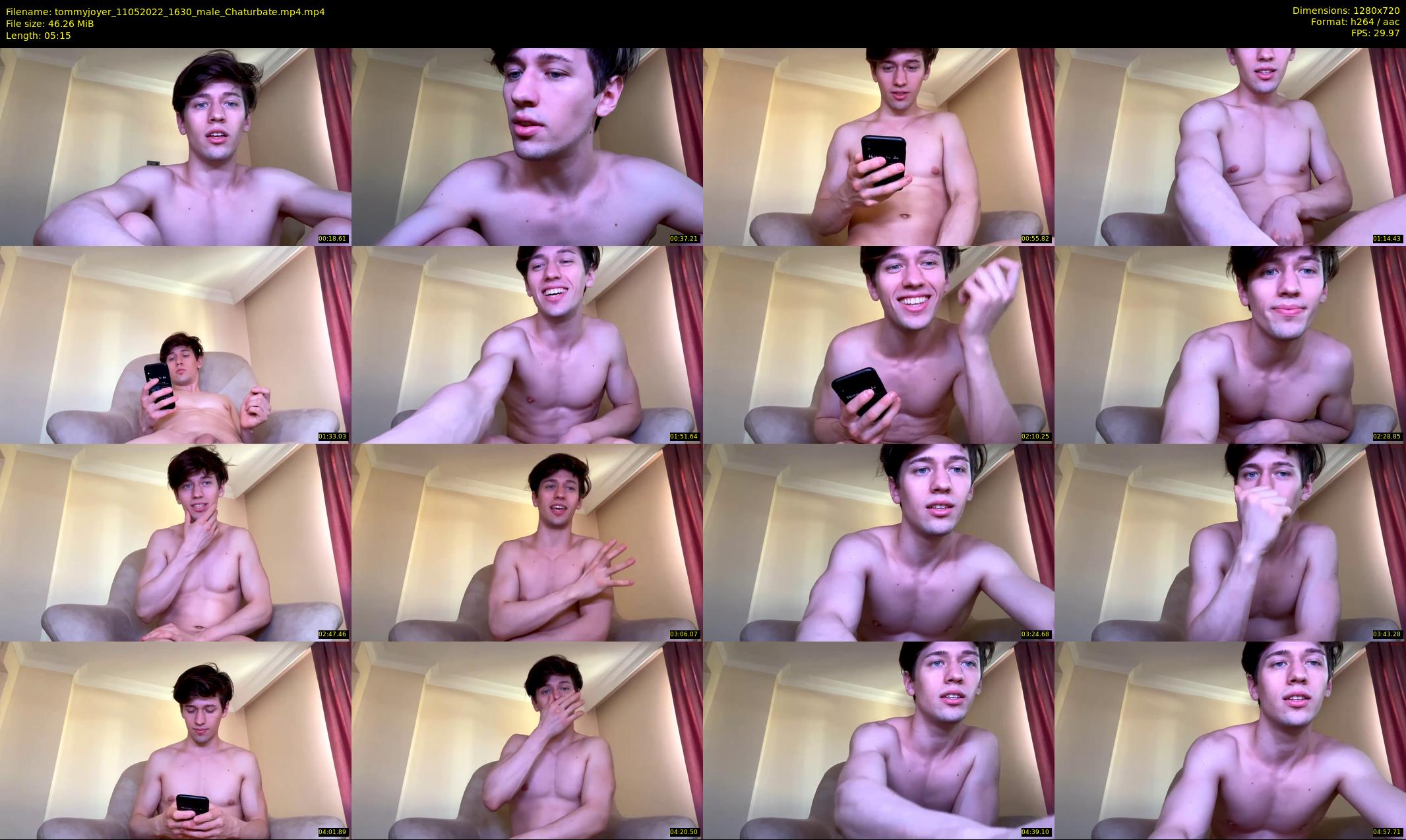tommyjoyer — 6 minute Chaturbate male cam show recording, 720p, May 11, 2022