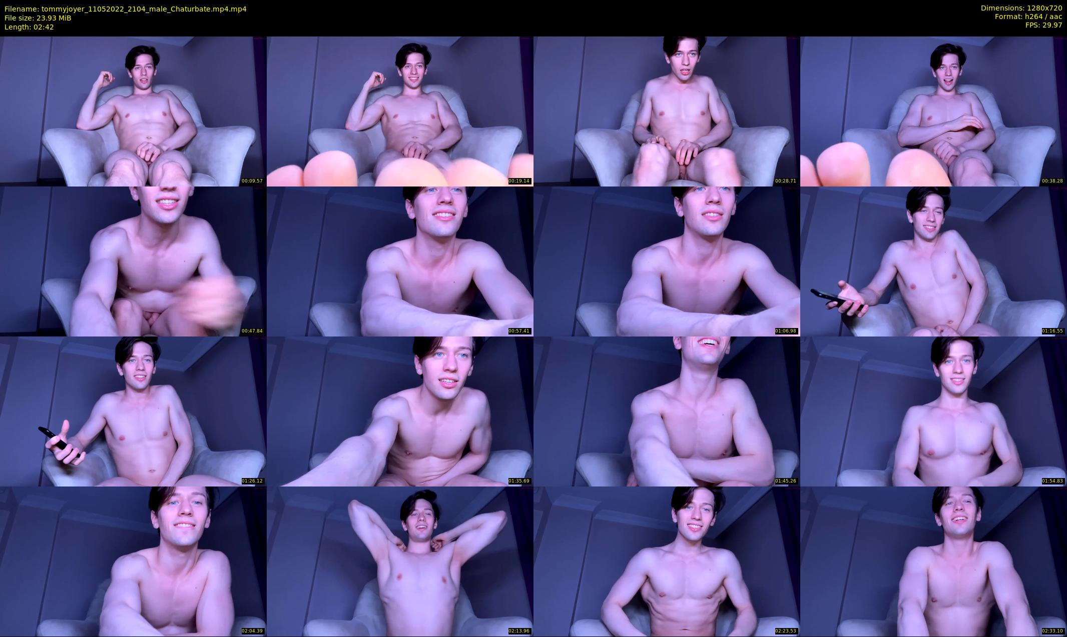tommyjoyer — 3 minute Chaturbate male cam show recording, 720p, May 11, 2022