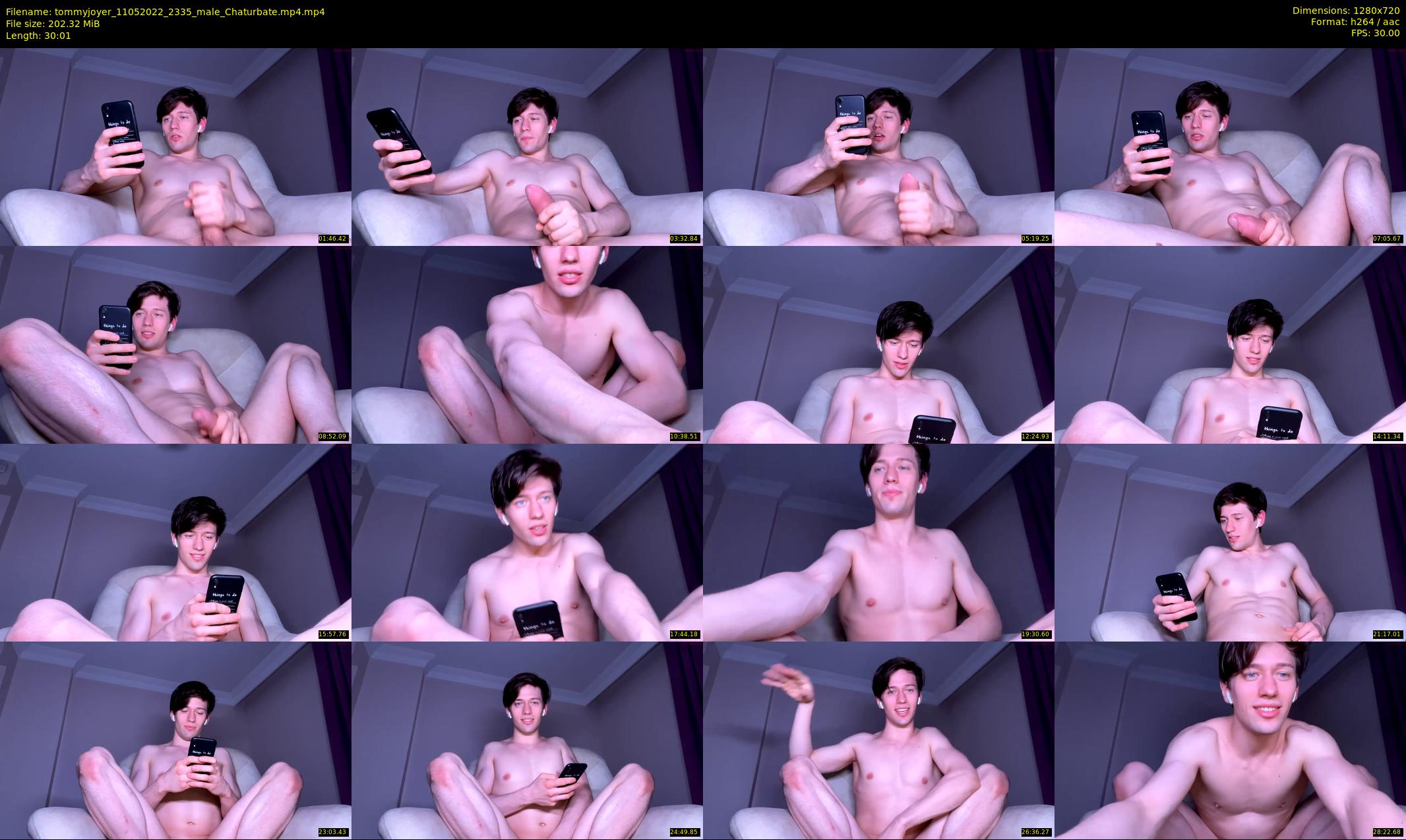 tommyjoyer — 31 minute Chaturbate male cam show recording, 720p, May 11, 2022