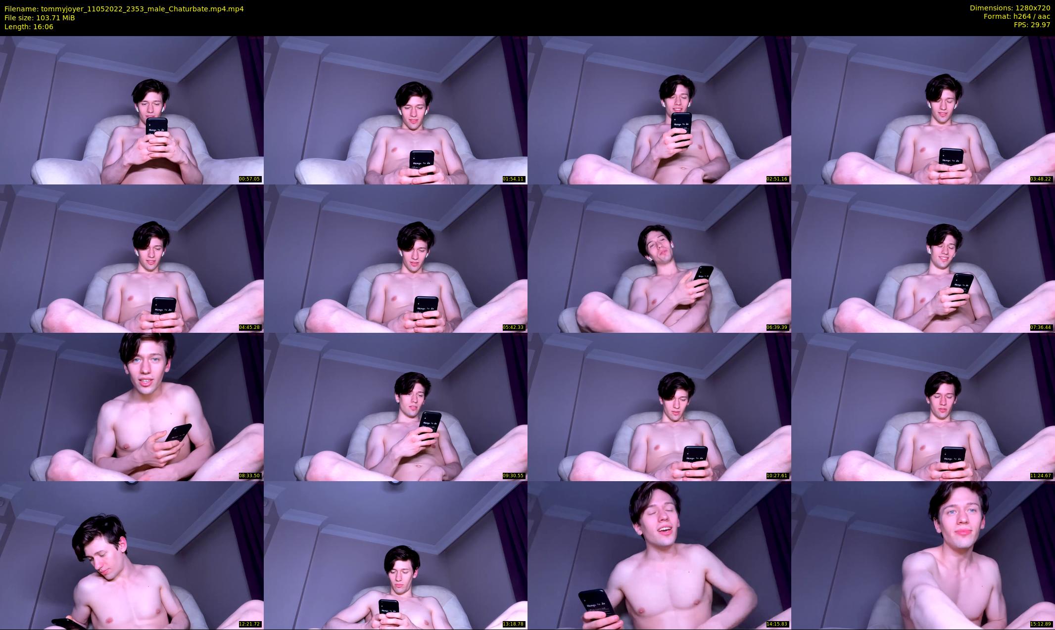 tommyjoyer — 17 minute Chaturbate male cam show recording, 720p, May 11, 2022